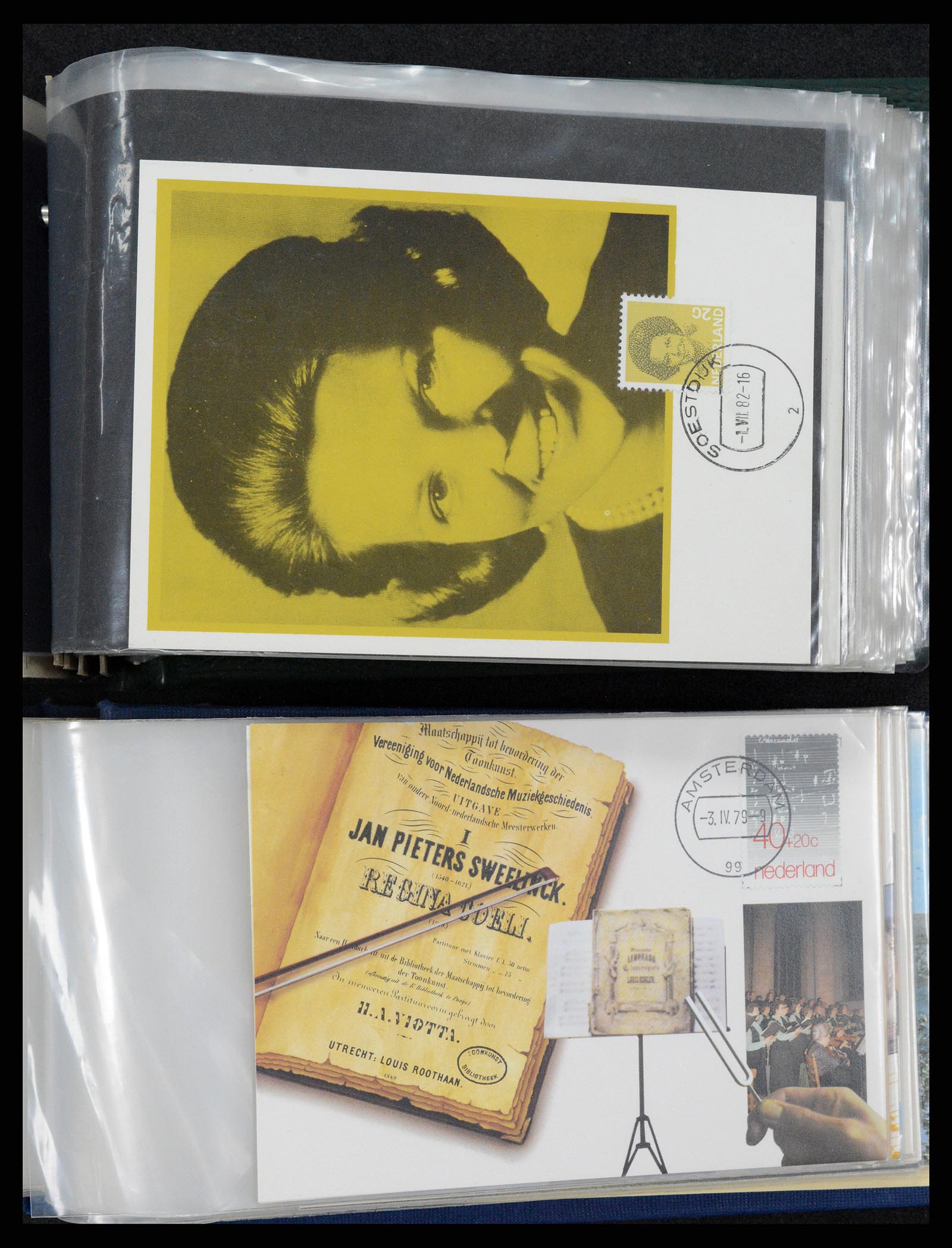 36414 294 - Postzegelverzameling 36414 Nederland maximumkaarten 1938(!)-1987.