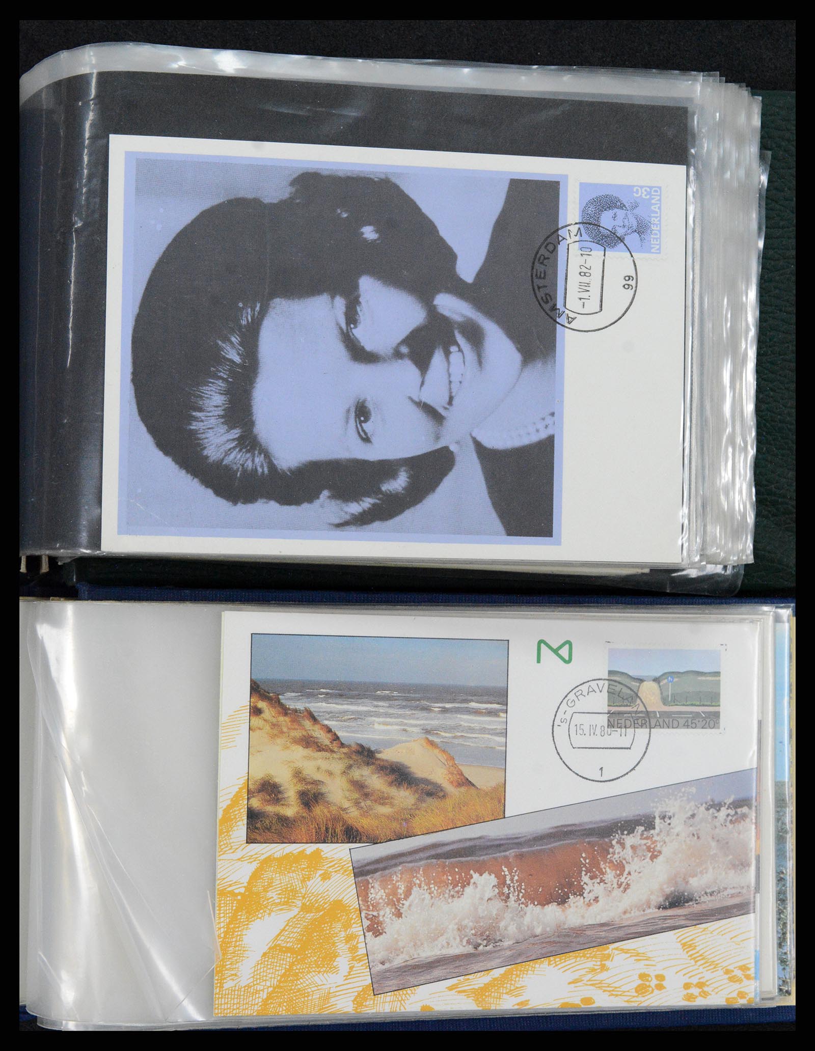 36414 297 - Postzegelverzameling 36414 Nederland maximumkaarten 1938(!)-1987.