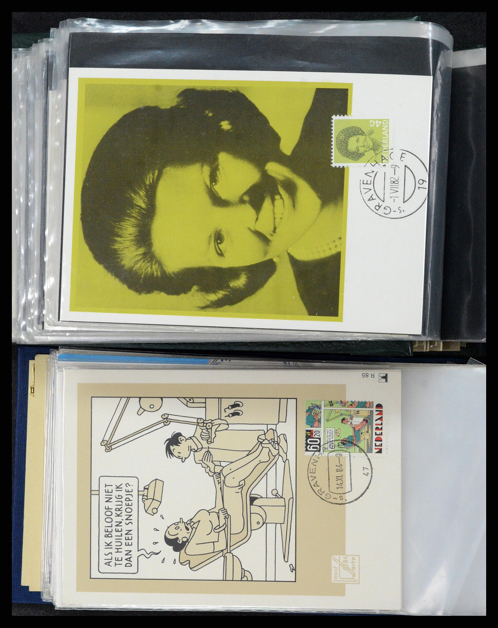 36414 303 - Postzegelverzameling 36414 Nederland maximumkaarten 1938(!)-1987.