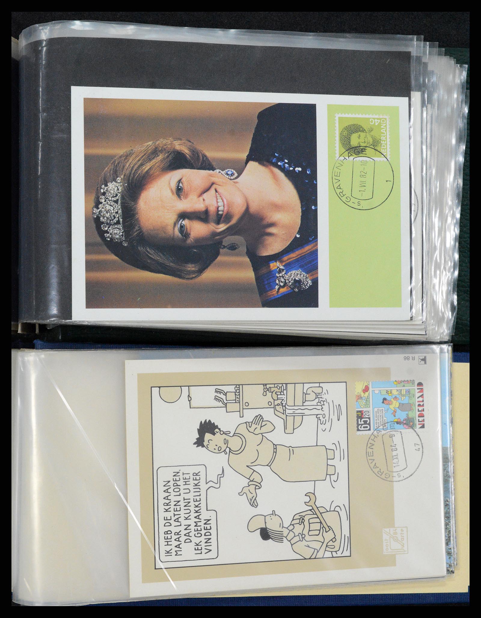 36414 304 - Postzegelverzameling 36414 Nederland maximumkaarten 1938(!)-1987.