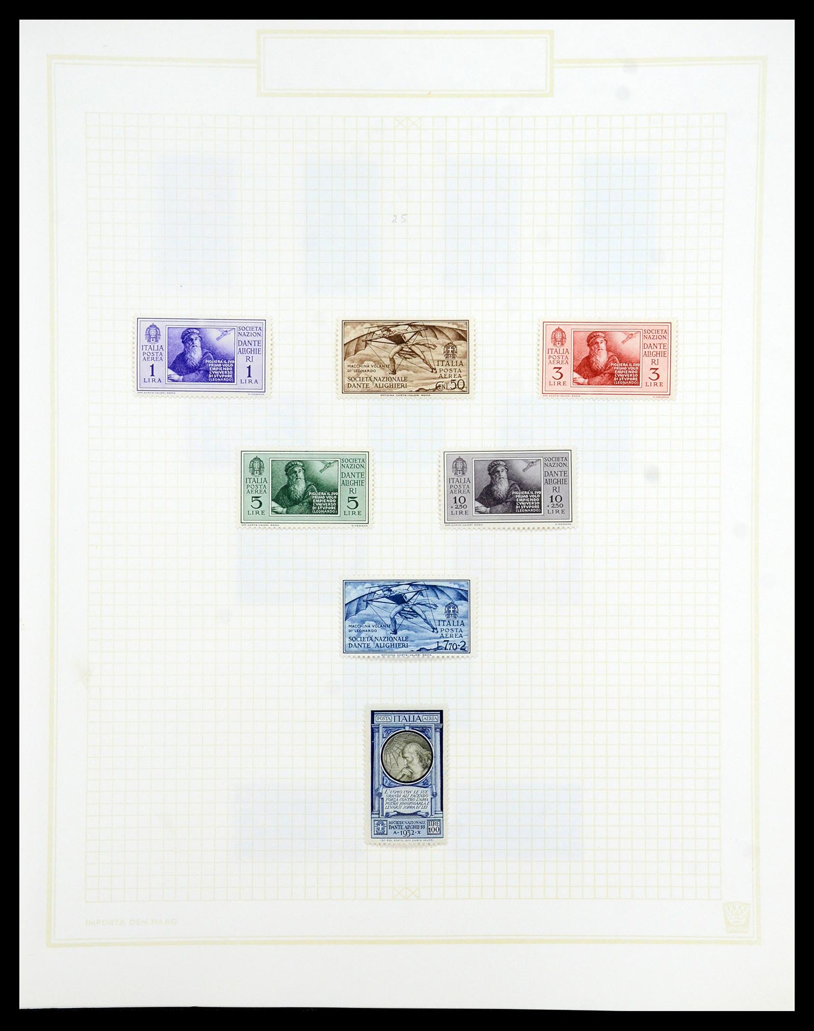 36417 112 - Postzegelverzameling 36417 Italië en Staten 1850-2001.