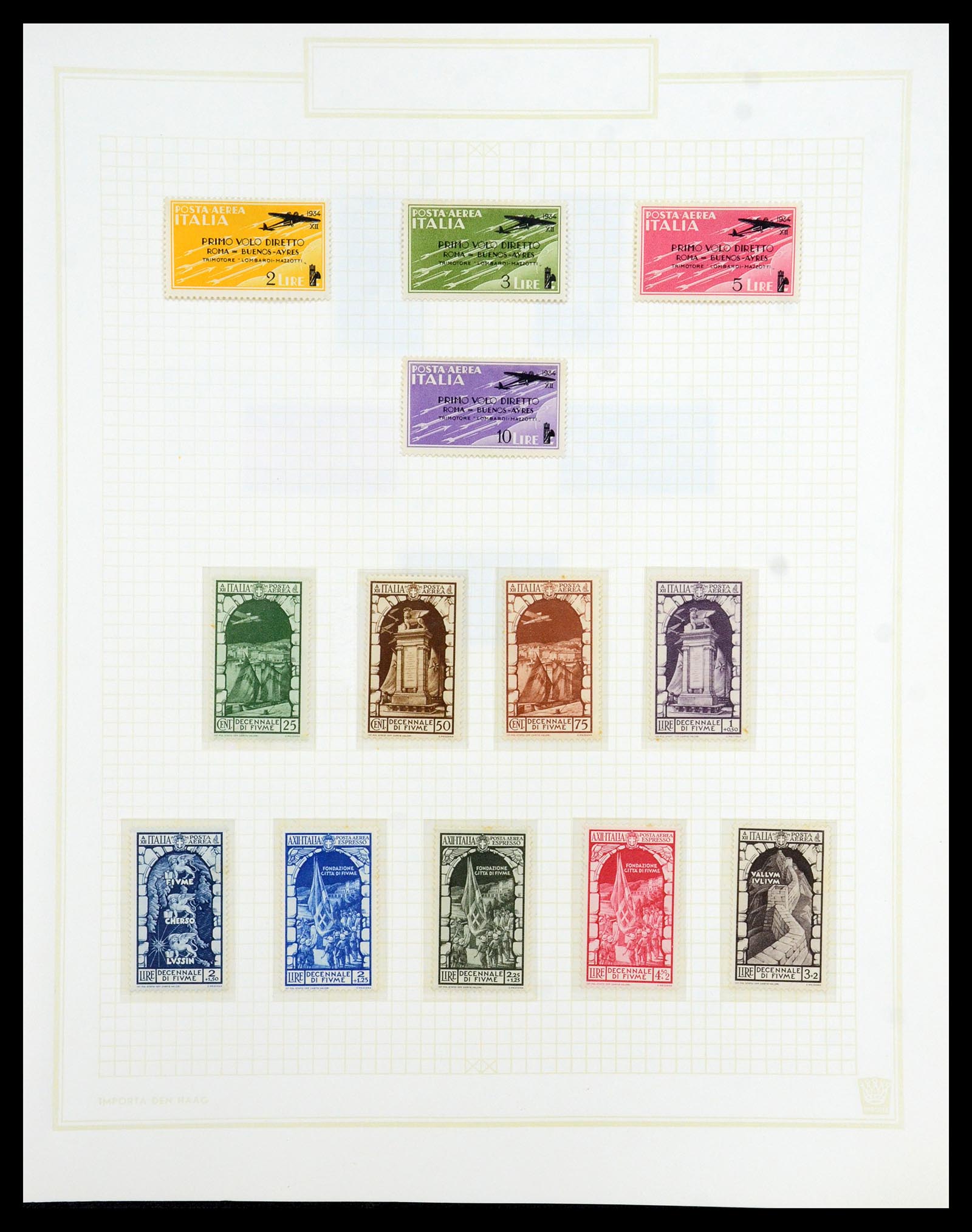 36417 115 - Postzegelverzameling 36417 Italië en Staten 1850-2001.