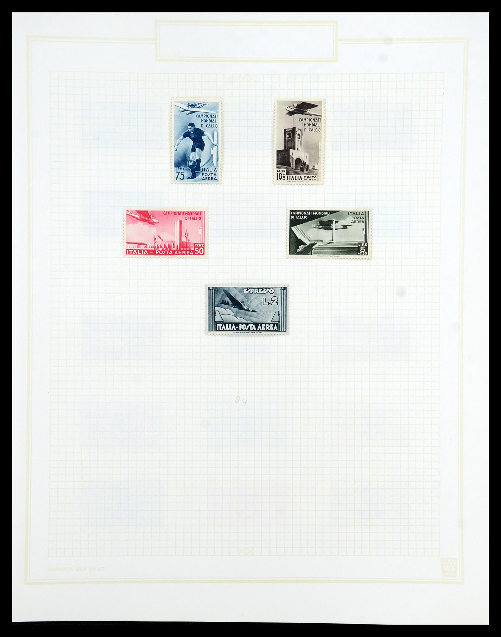 36417 116 - Postzegelverzameling 36417 Italië en Staten 1850-2001.