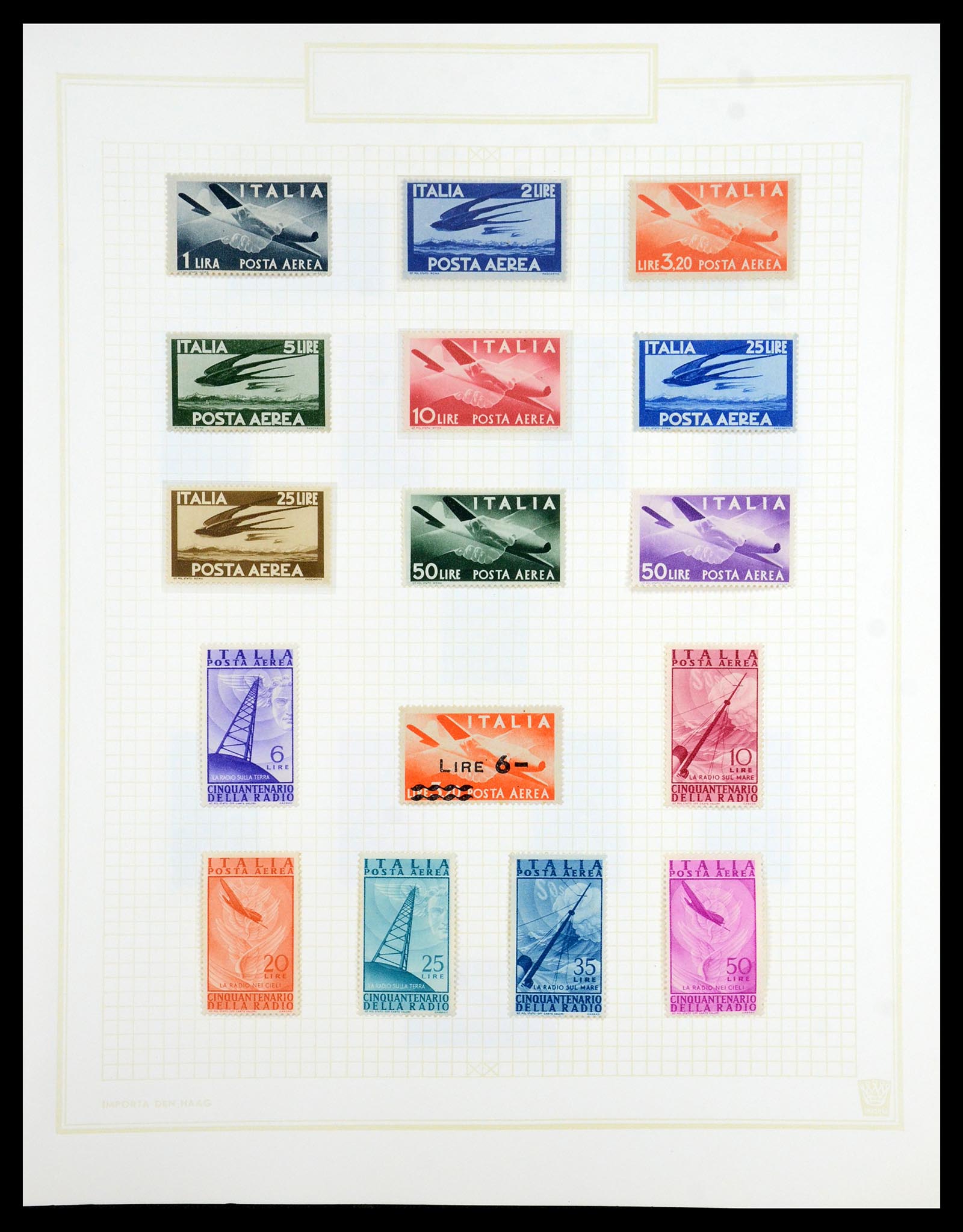 36417 120 - Postzegelverzameling 36417 Italië en Staten 1850-2001.