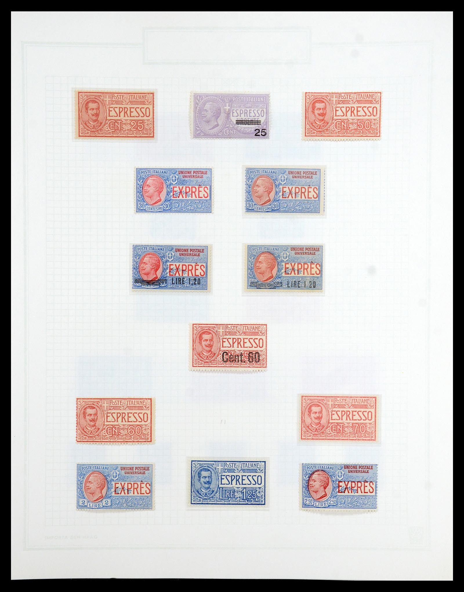 36417 123 - Postzegelverzameling 36417 Italië en Staten 1850-2001.