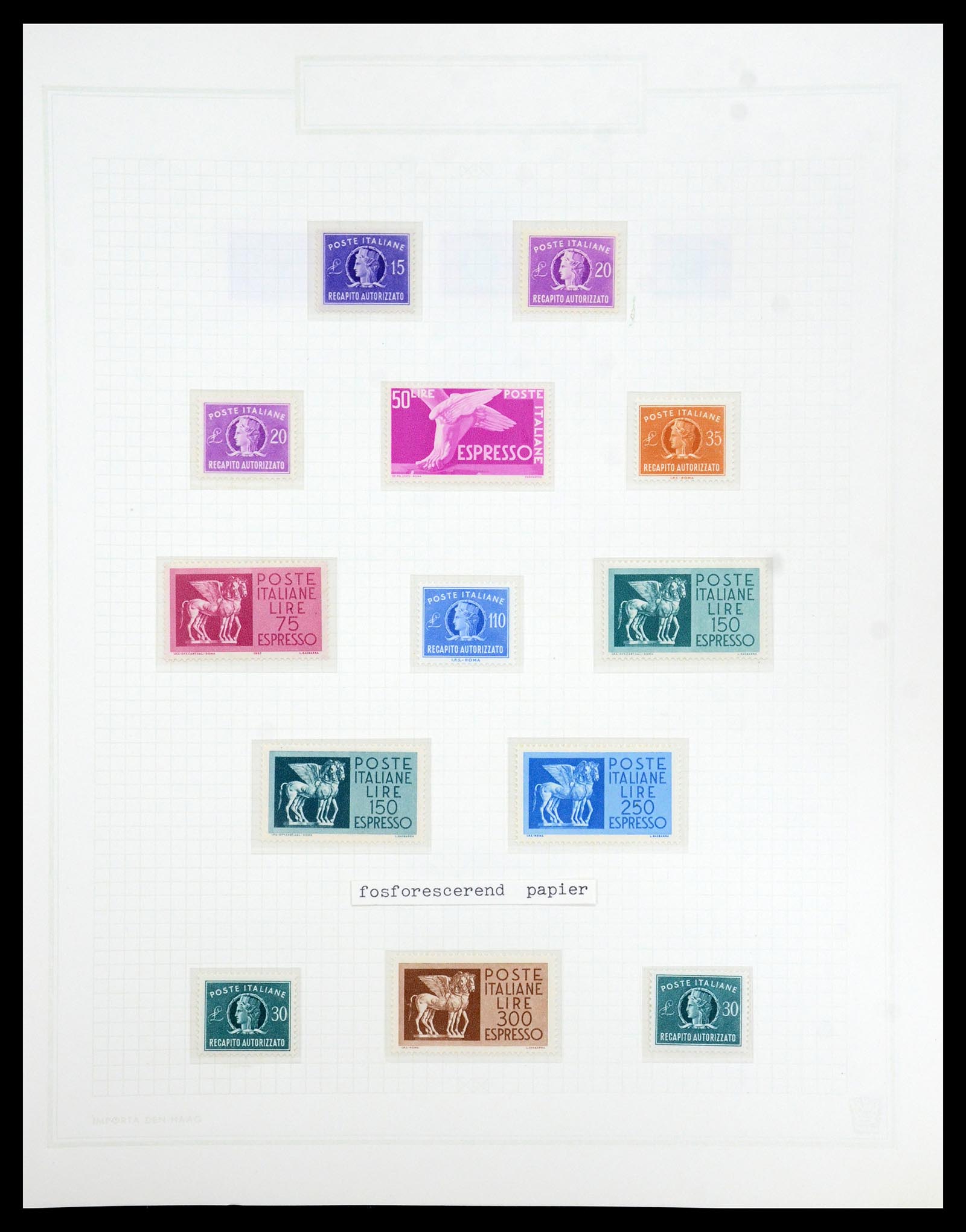 36417 126 - Postzegelverzameling 36417 Italië en Staten 1850-2001.