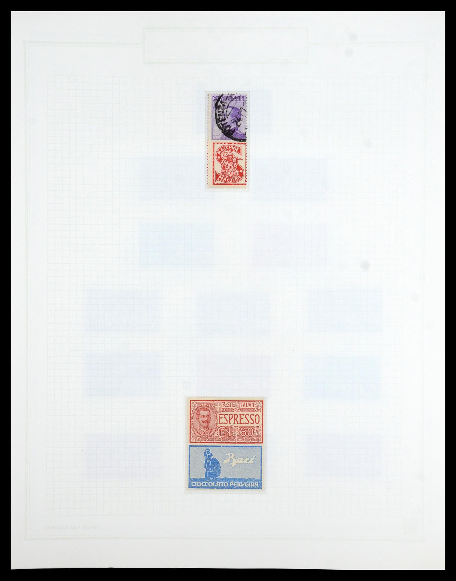 36417 128 - Postzegelverzameling 36417 Italië en Staten 1850-2001.