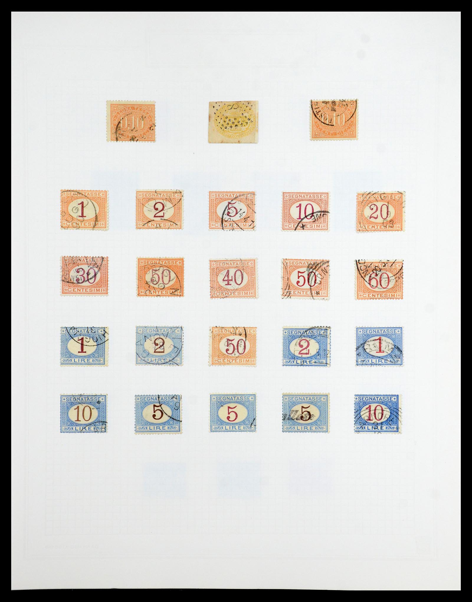 36417 134 - Postzegelverzameling 36417 Italië en Staten 1850-2001.