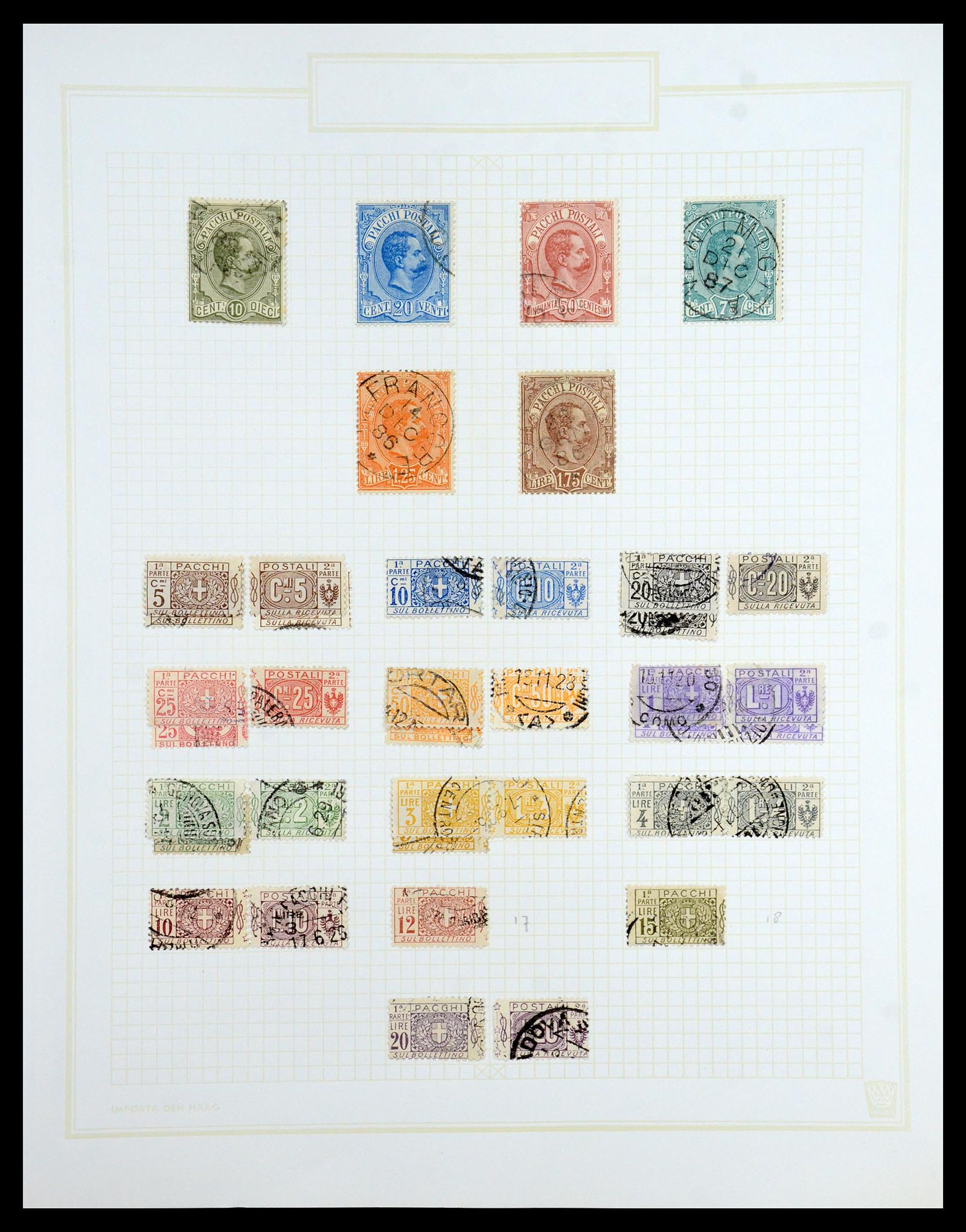 36417 139 - Postzegelverzameling 36417 Italië en Staten 1850-2001.