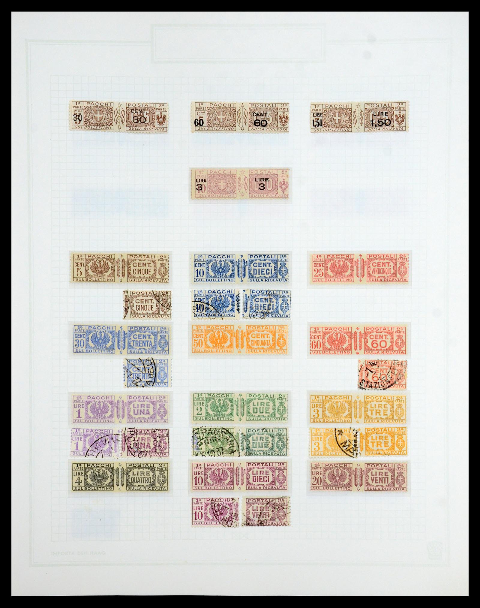 36417 140 - Postzegelverzameling 36417 Italië en Staten 1850-2001.