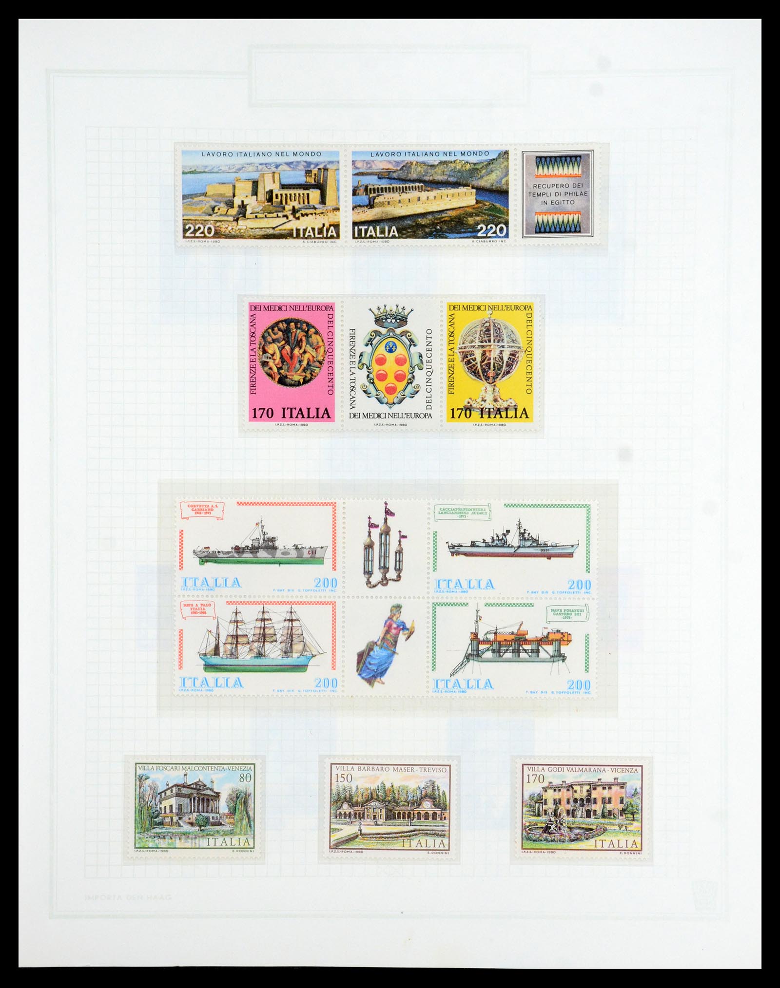 36417 169 - Postzegelverzameling 36417 Italië en Staten 1850-2001.