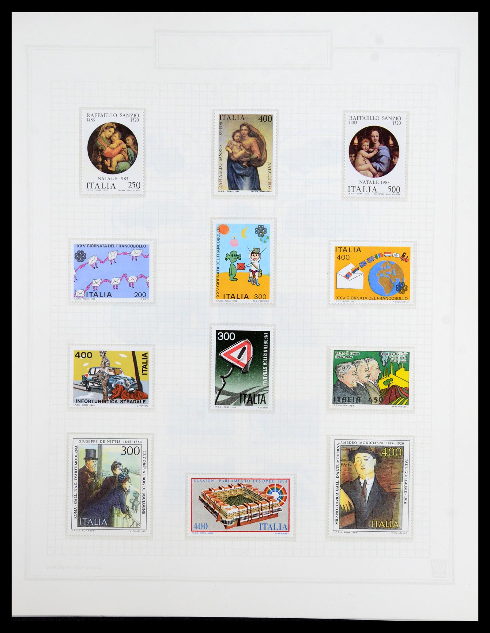 36417 181 - Postzegelverzameling 36417 Italië en Staten 1850-2001.