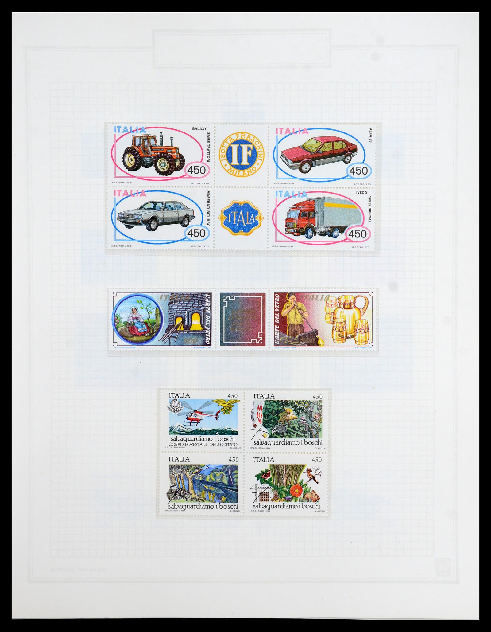36417 182 - Postzegelverzameling 36417 Italië en Staten 1850-2001.