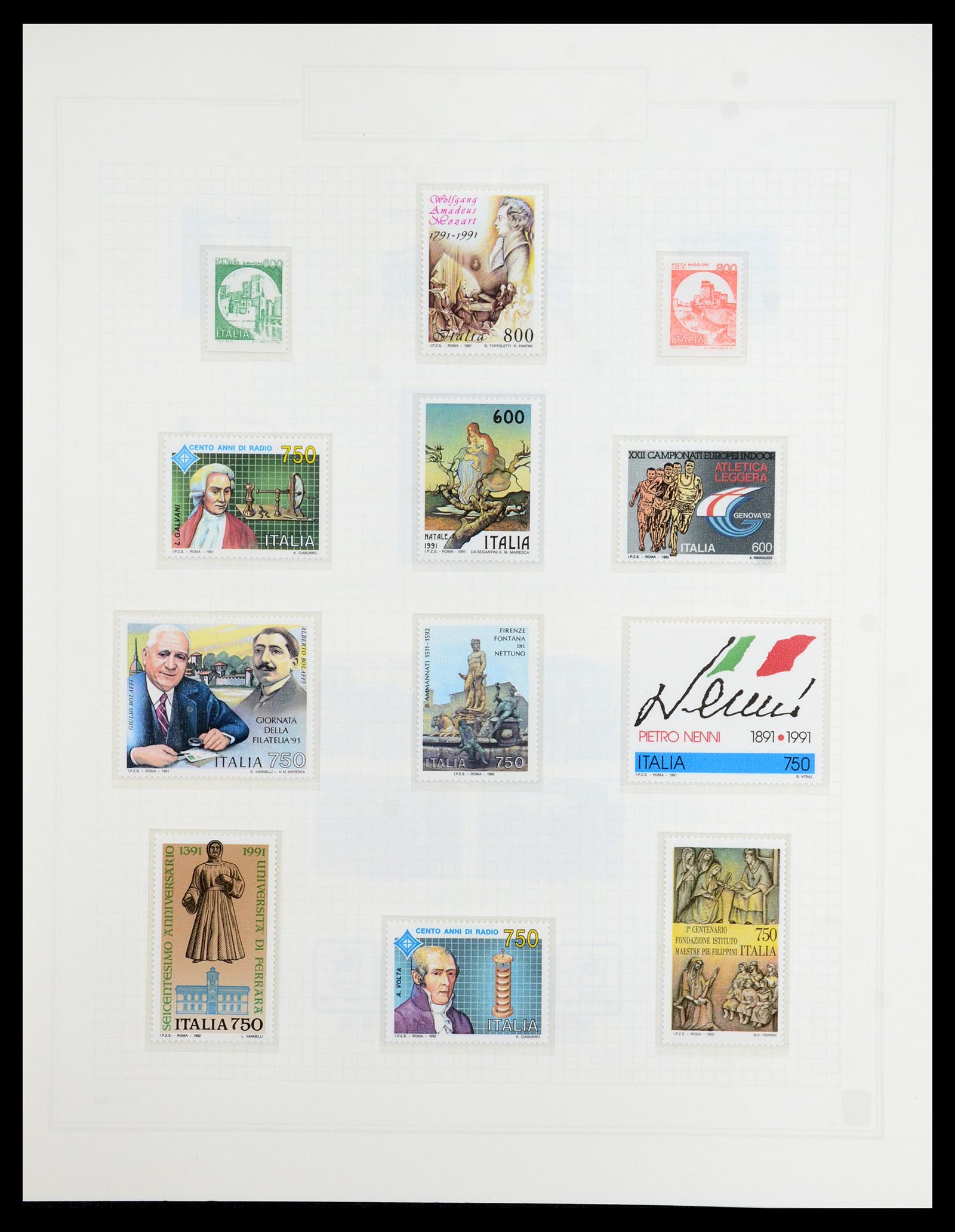 36417 214 - Postzegelverzameling 36417 Italië en Staten 1850-2001.