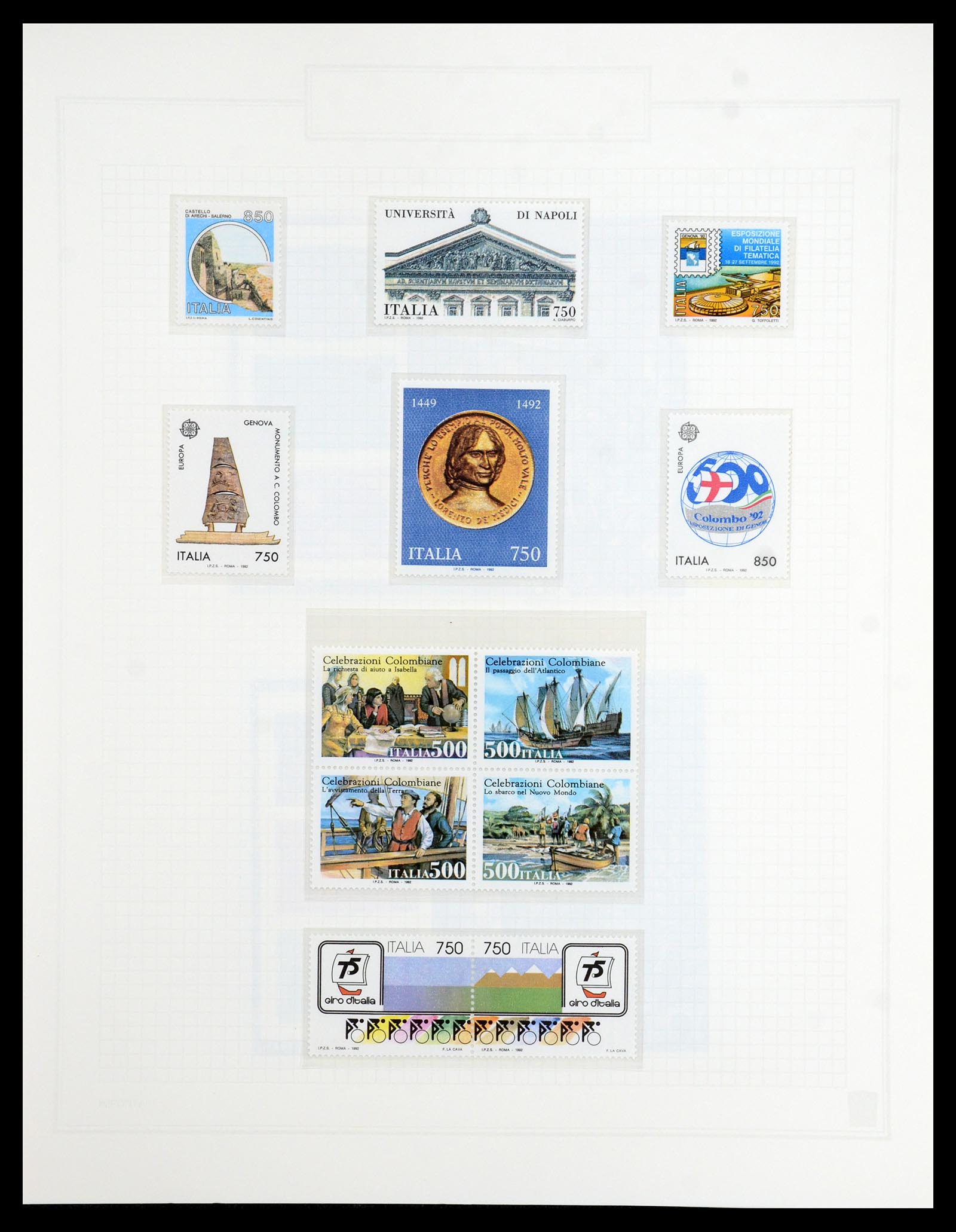 36417 215 - Postzegelverzameling 36417 Italië en Staten 1850-2001.