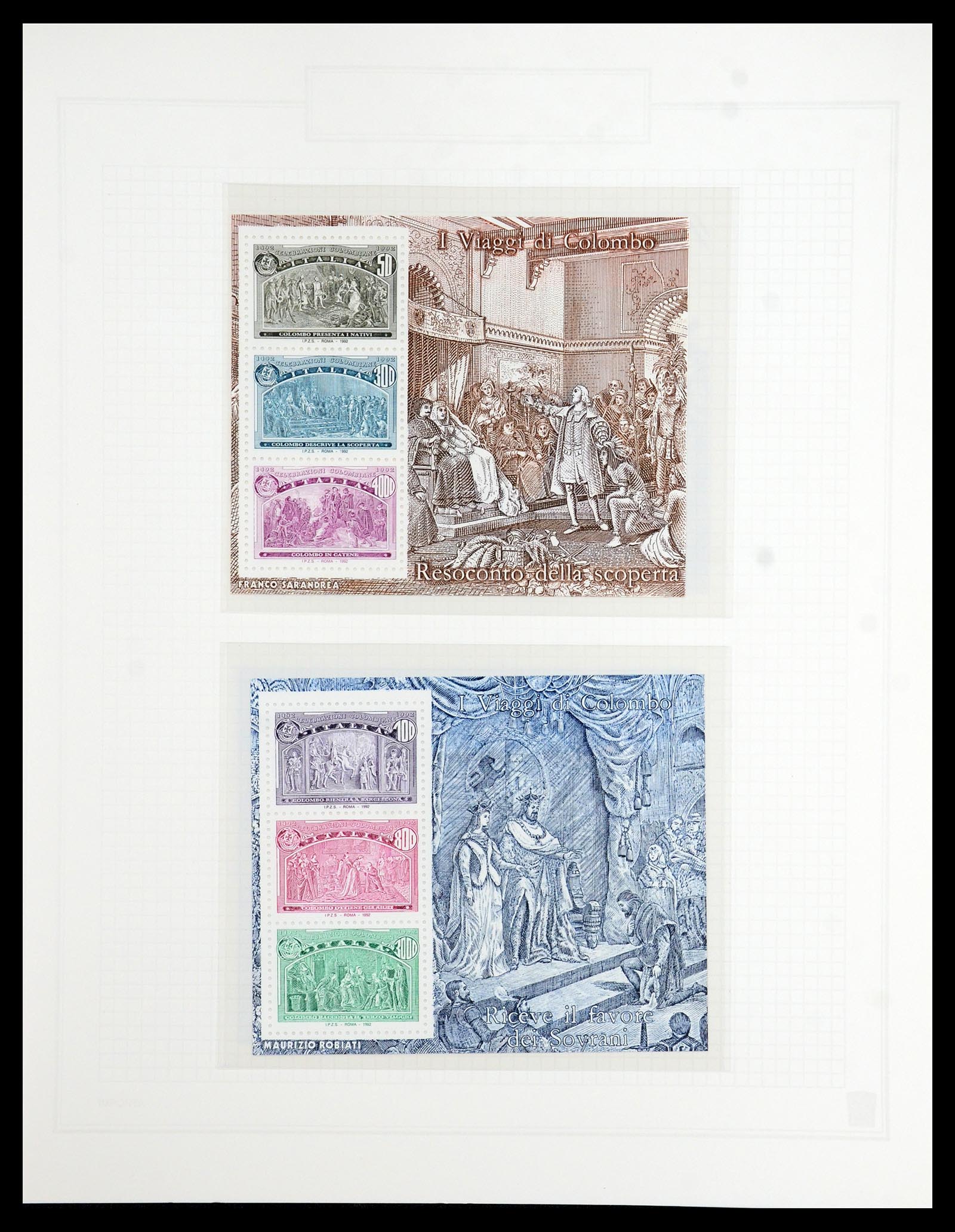 36417 216 - Postzegelverzameling 36417 Italië en Staten 1850-2001.