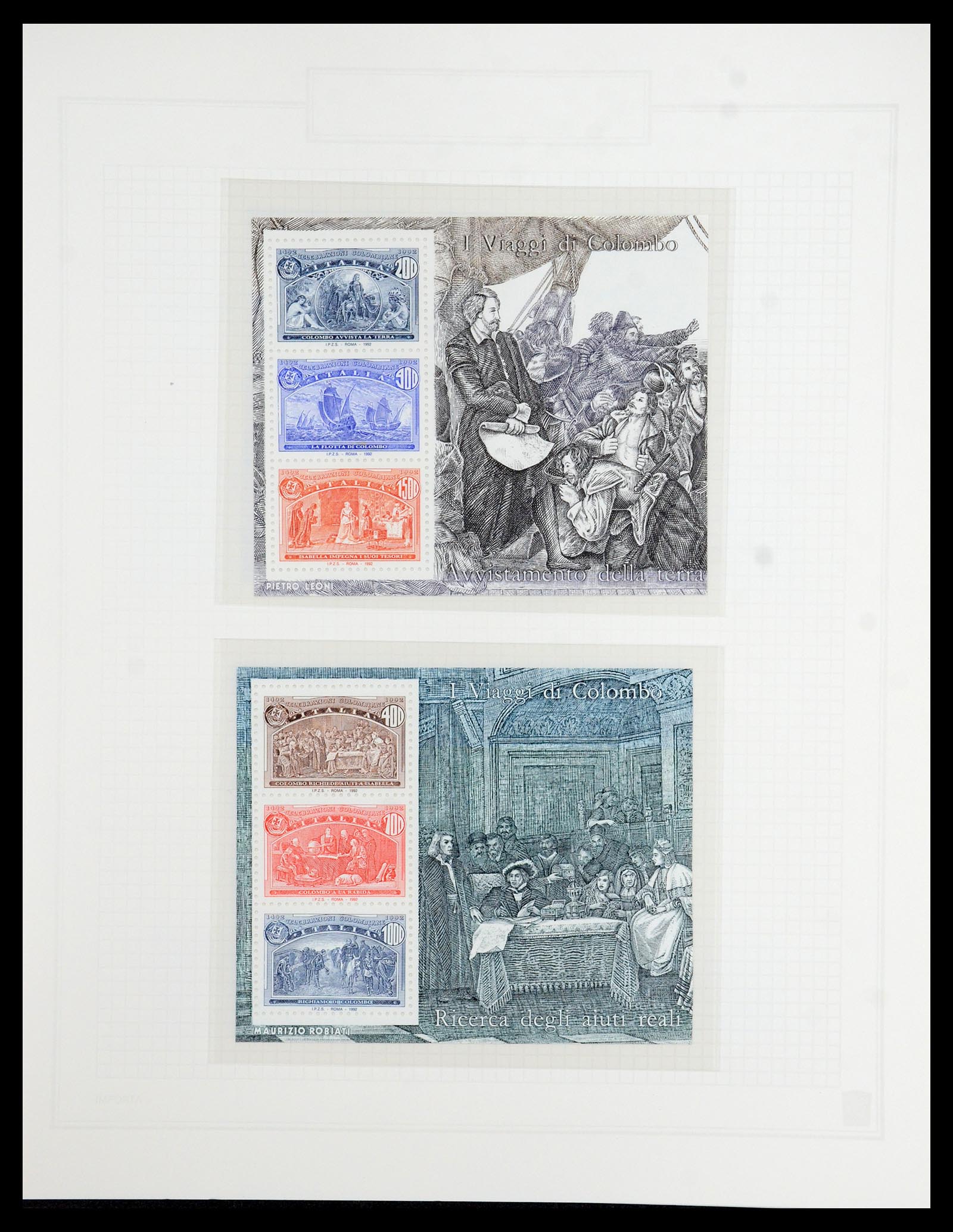 36417 217 - Postzegelverzameling 36417 Italië en Staten 1850-2001.