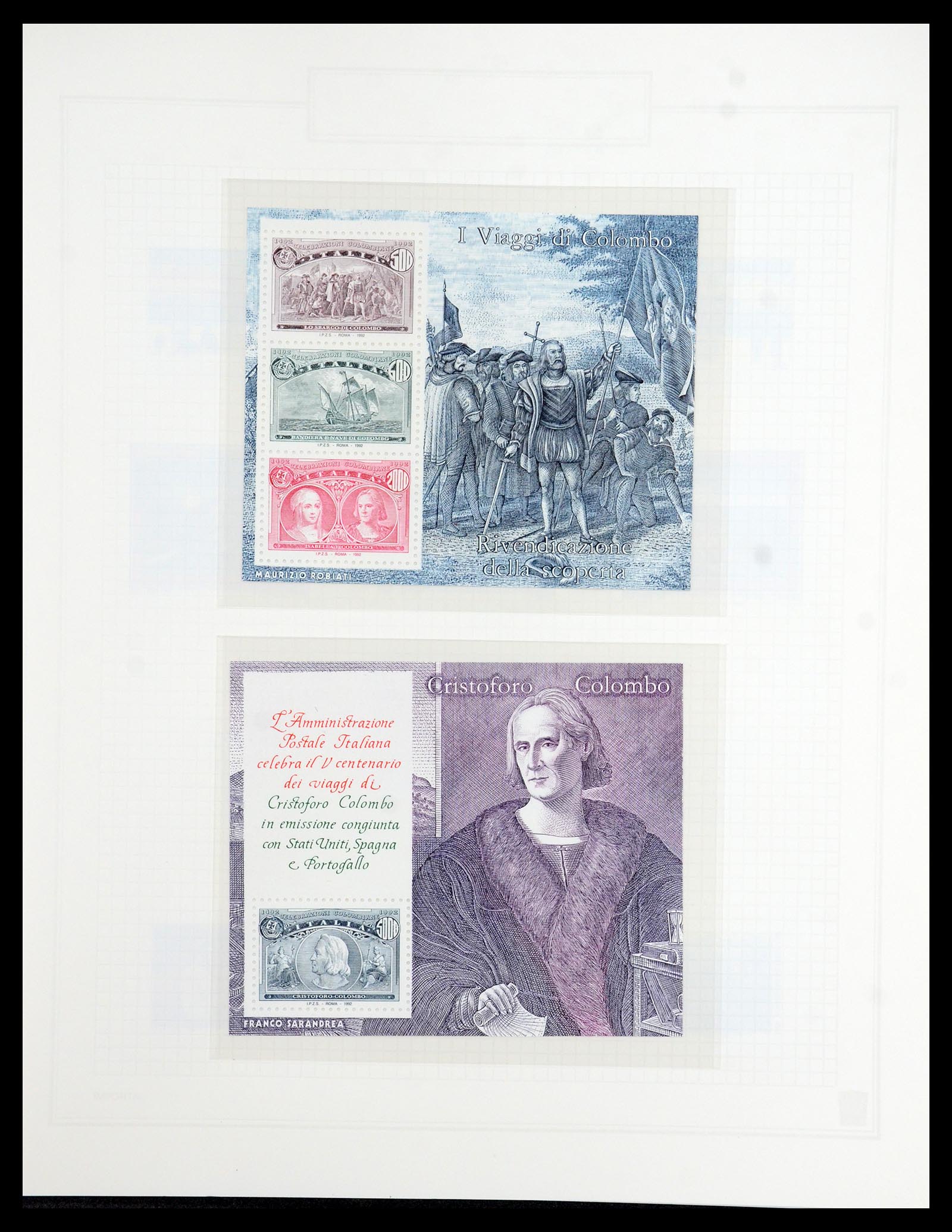 36417 218 - Postzegelverzameling 36417 Italië en Staten 1850-2001.