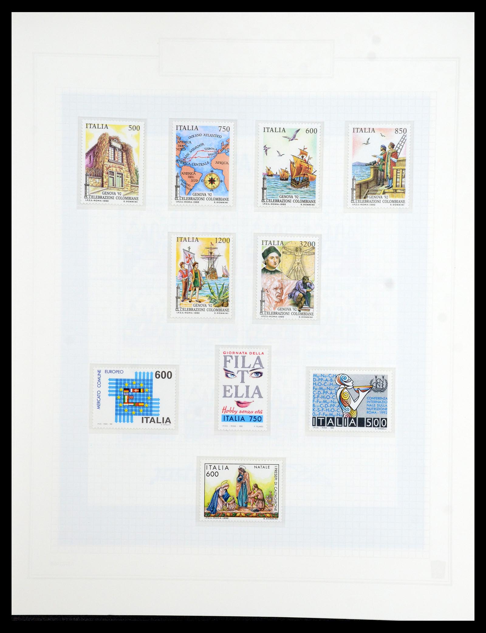 36417 220 - Postzegelverzameling 36417 Italië en Staten 1850-2001.