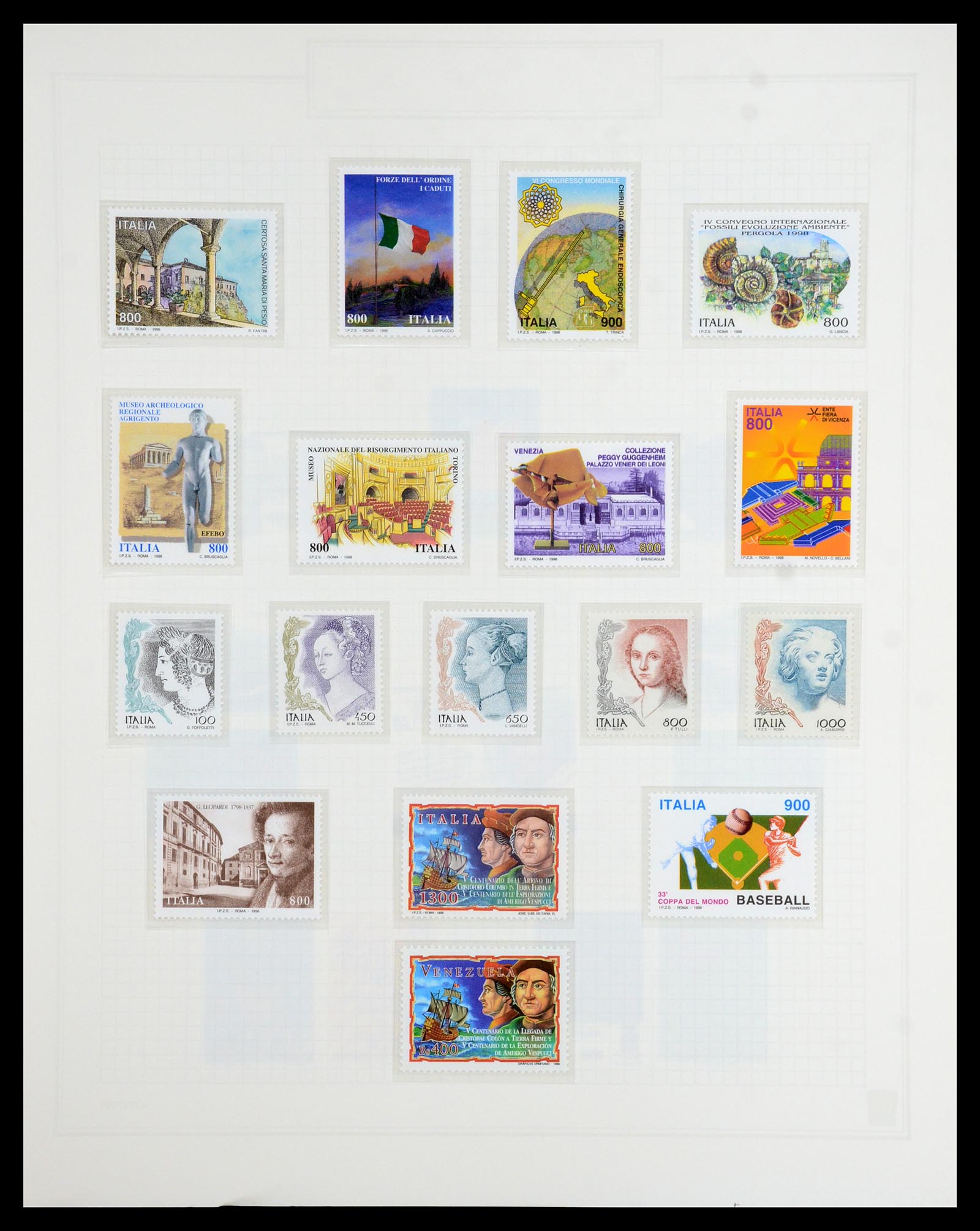 36417 246 - Postzegelverzameling 36417 Italië en Staten 1850-2001.