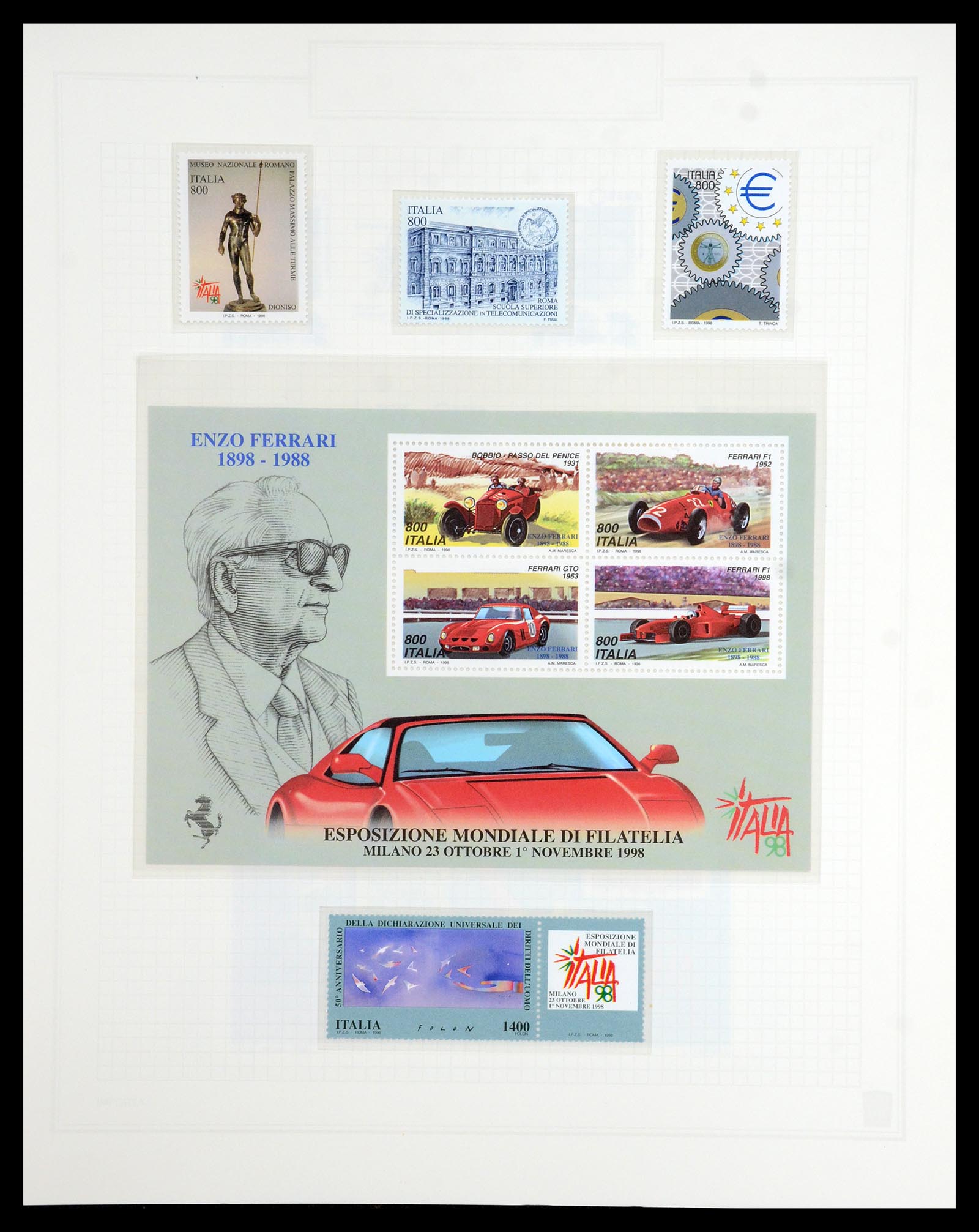 36417 248 - Postzegelverzameling 36417 Italië en Staten 1850-2001.