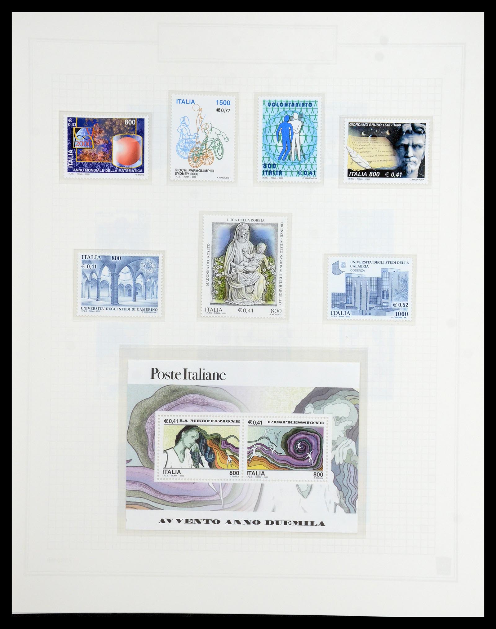36417 260 - Postzegelverzameling 36417 Italië en Staten 1850-2001.