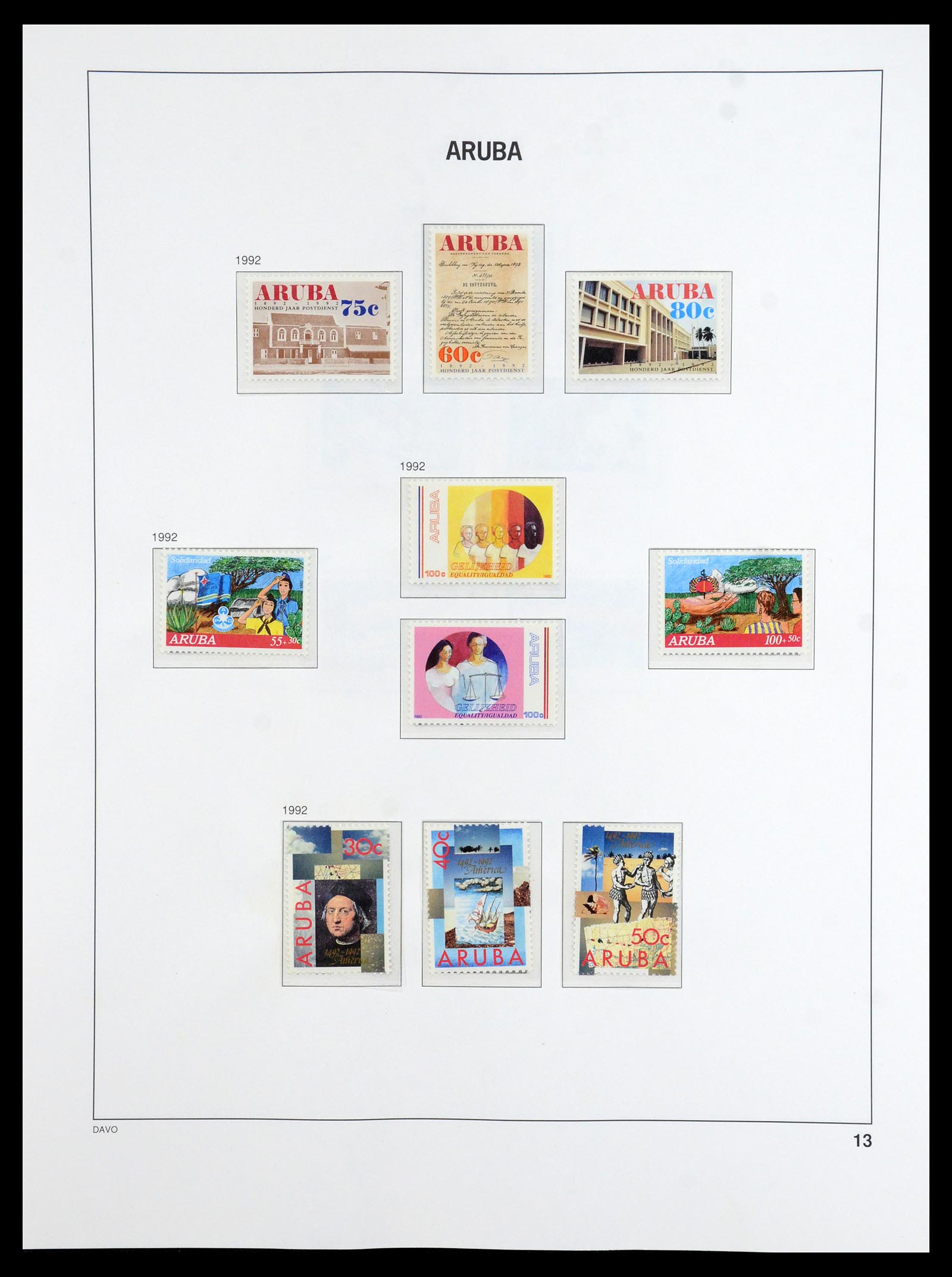 36423 071 - Postzegelverzameling 36423 Suriname 1873-1975.