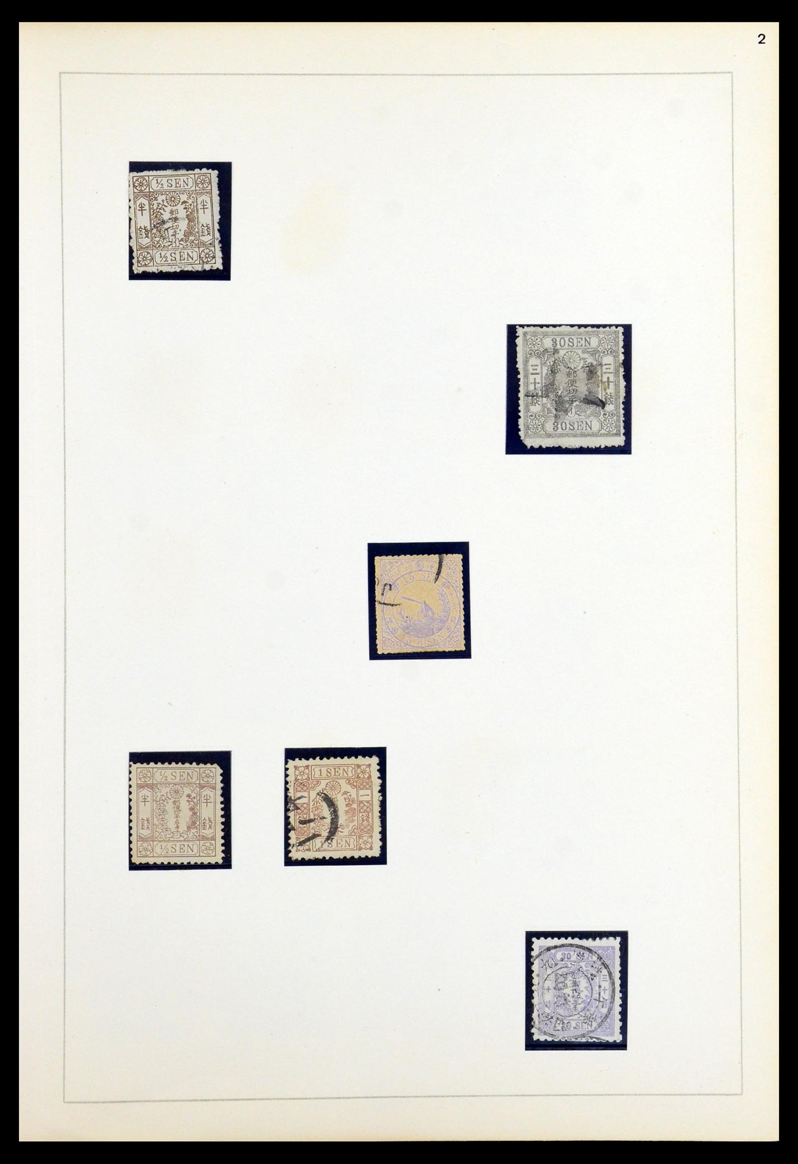 36460 002 - Postzegelverzameling 36460 Japan 1871-1958.