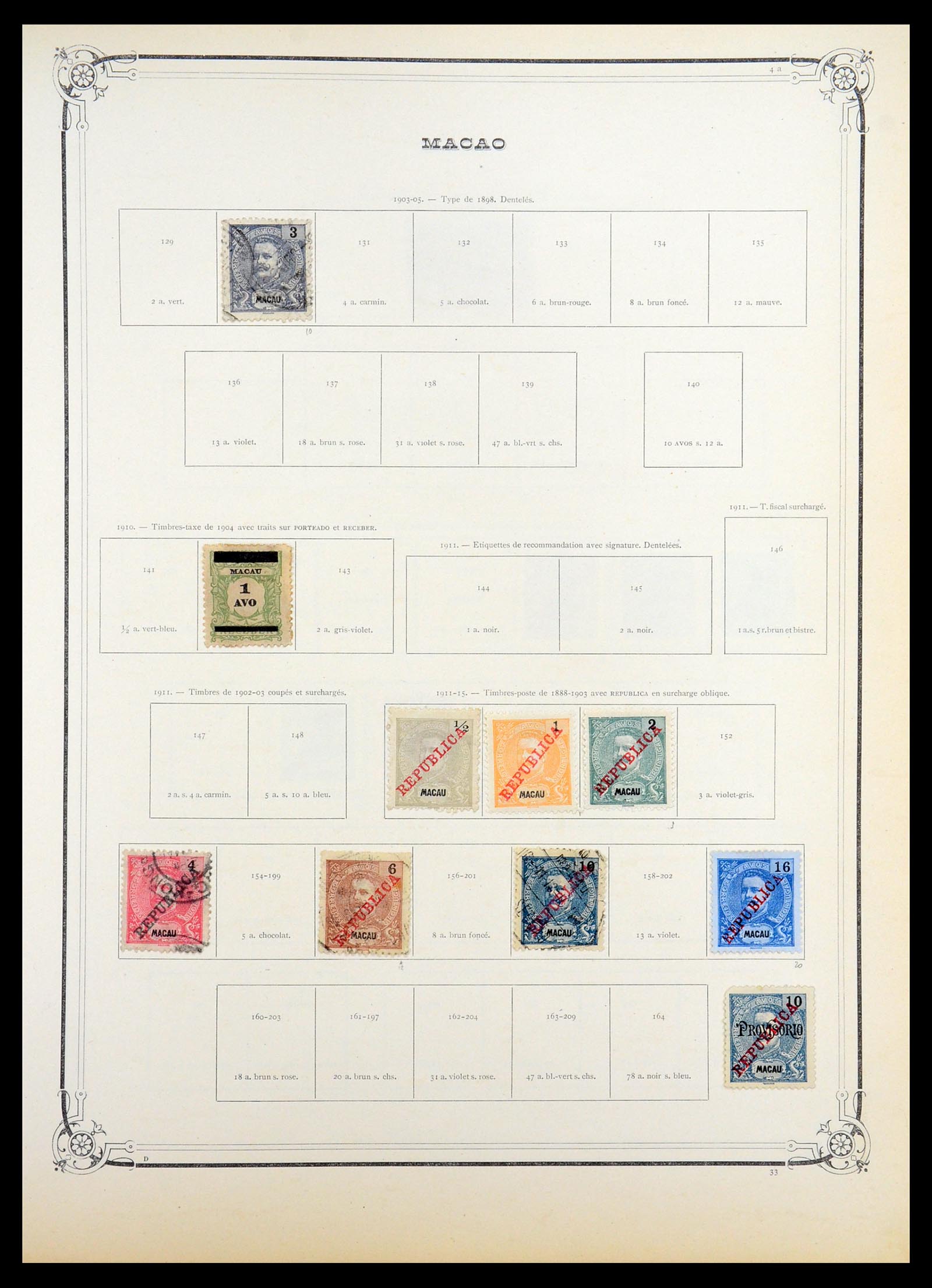 36488 006 - Postzegelverzameling 36488 Azië 1860-1930.