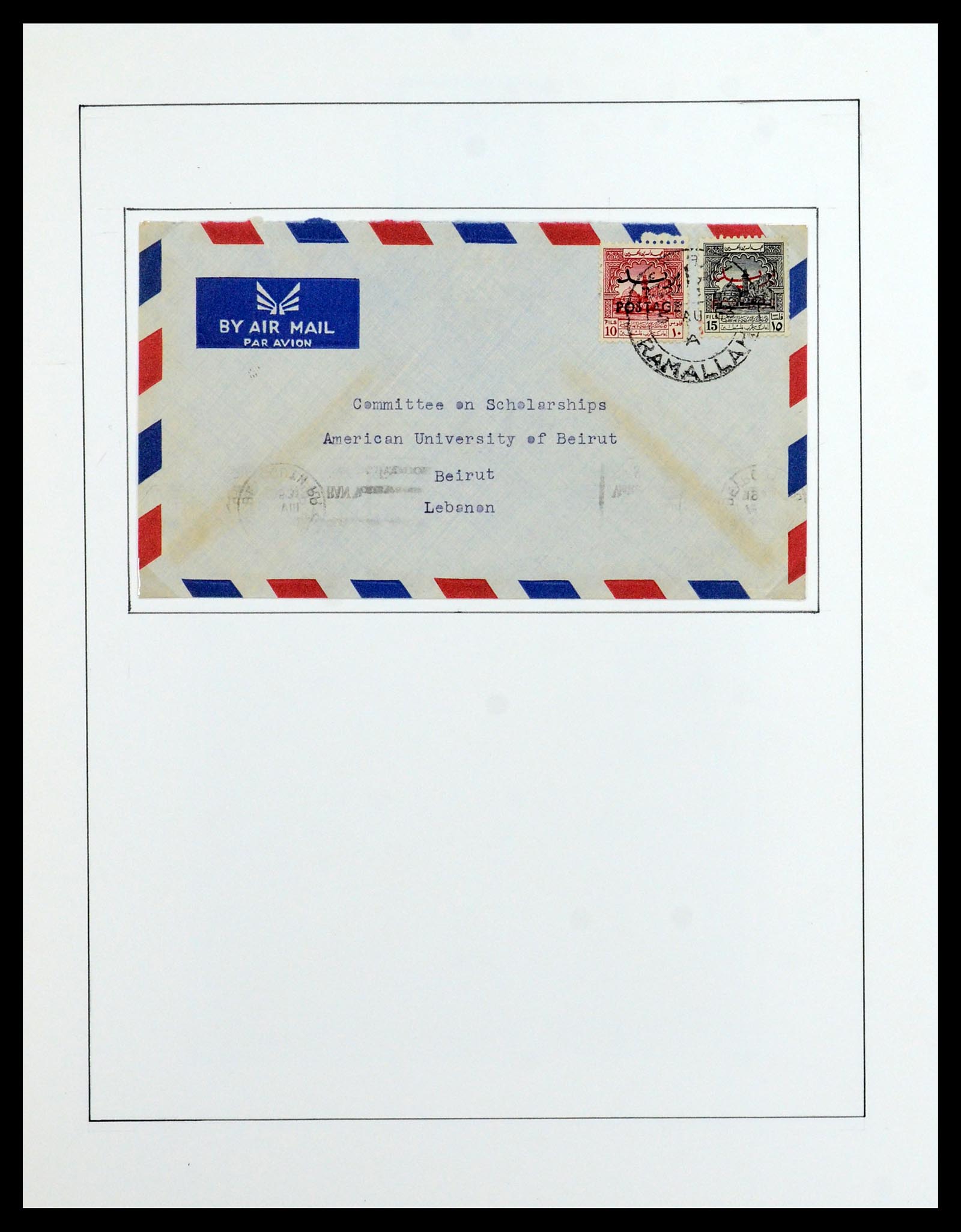 36492 109 - Postzegelverzameling 36492 Palestina 1948-1967.