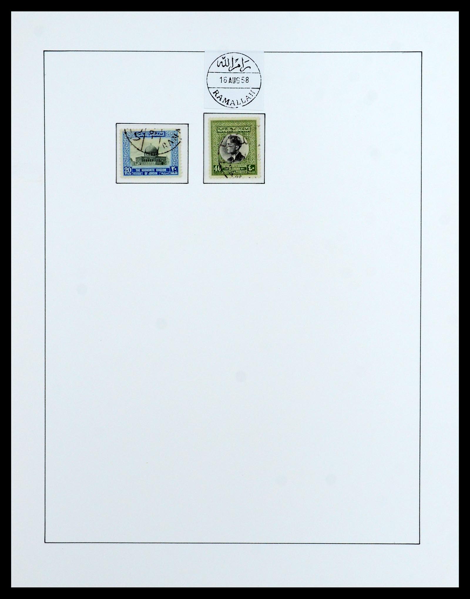 36492 119 - Postzegelverzameling 36492 Palestina 1948-1967.