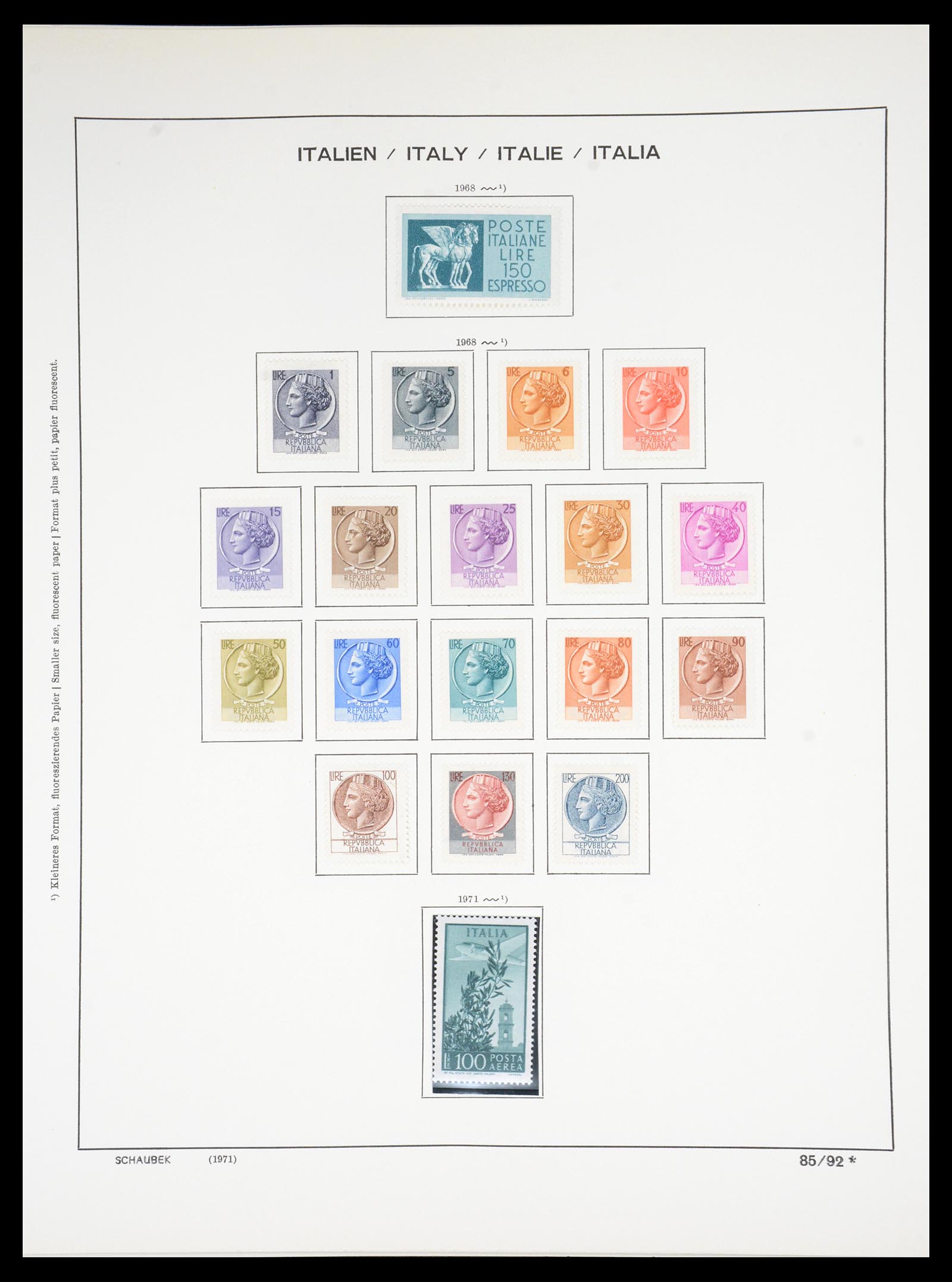 36513 096 - Postzegelverzameling 36513 Italië 1861-2005.