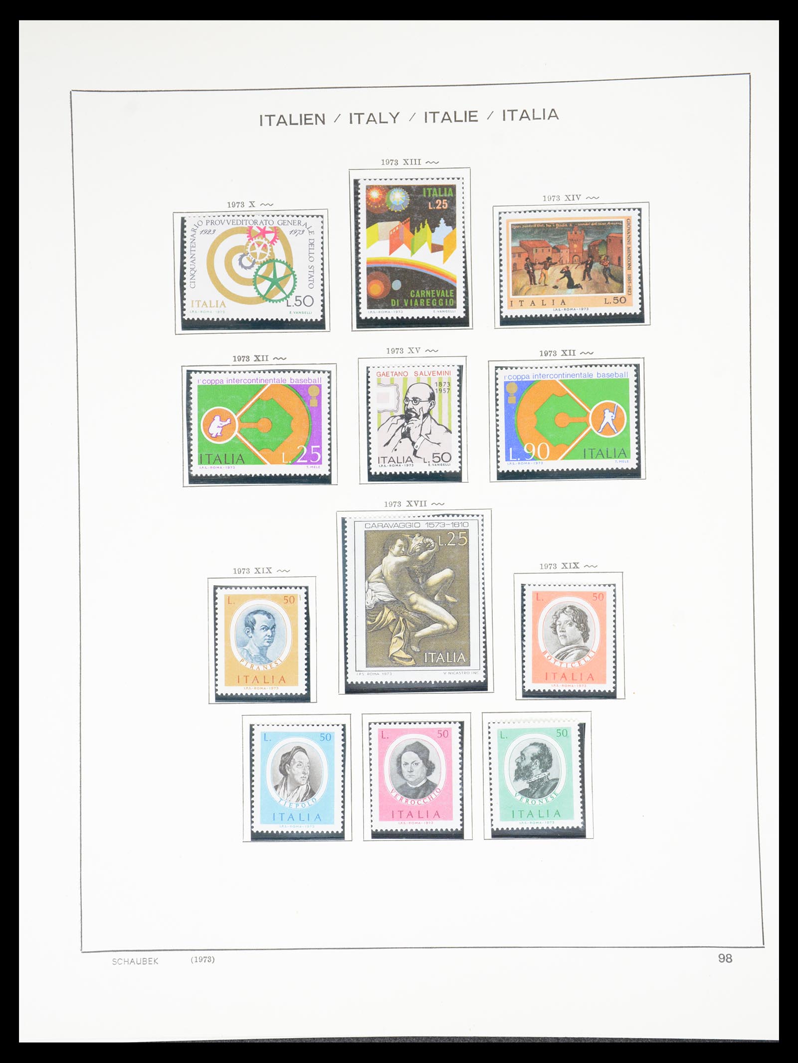 36513 102 - Postzegelverzameling 36513 Italië 1861-2005.