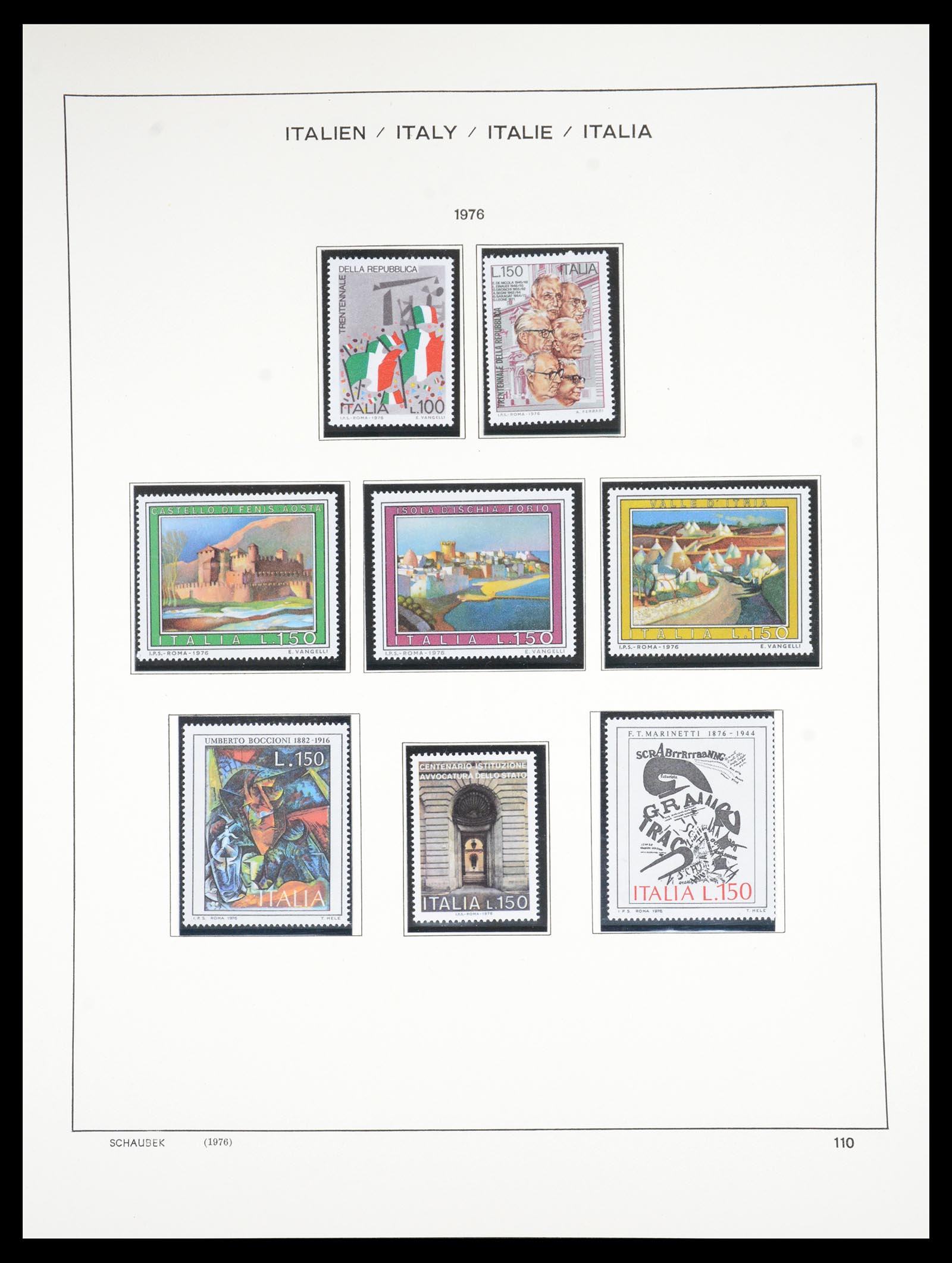 36513 114 - Postzegelverzameling 36513 Italië 1861-2005.
