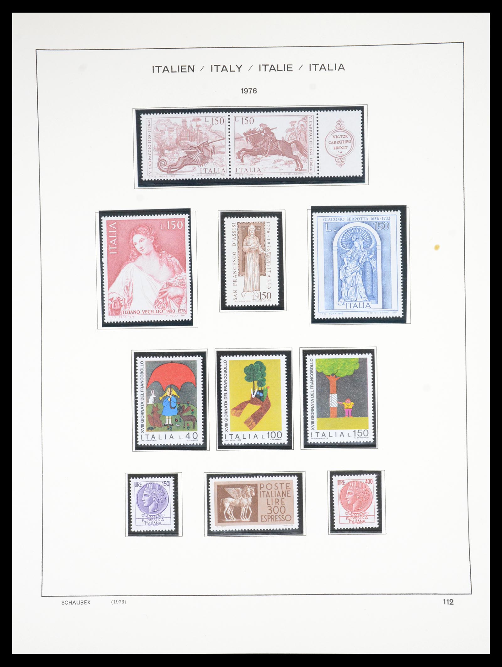 36513 116 - Postzegelverzameling 36513 Italië 1861-2005.