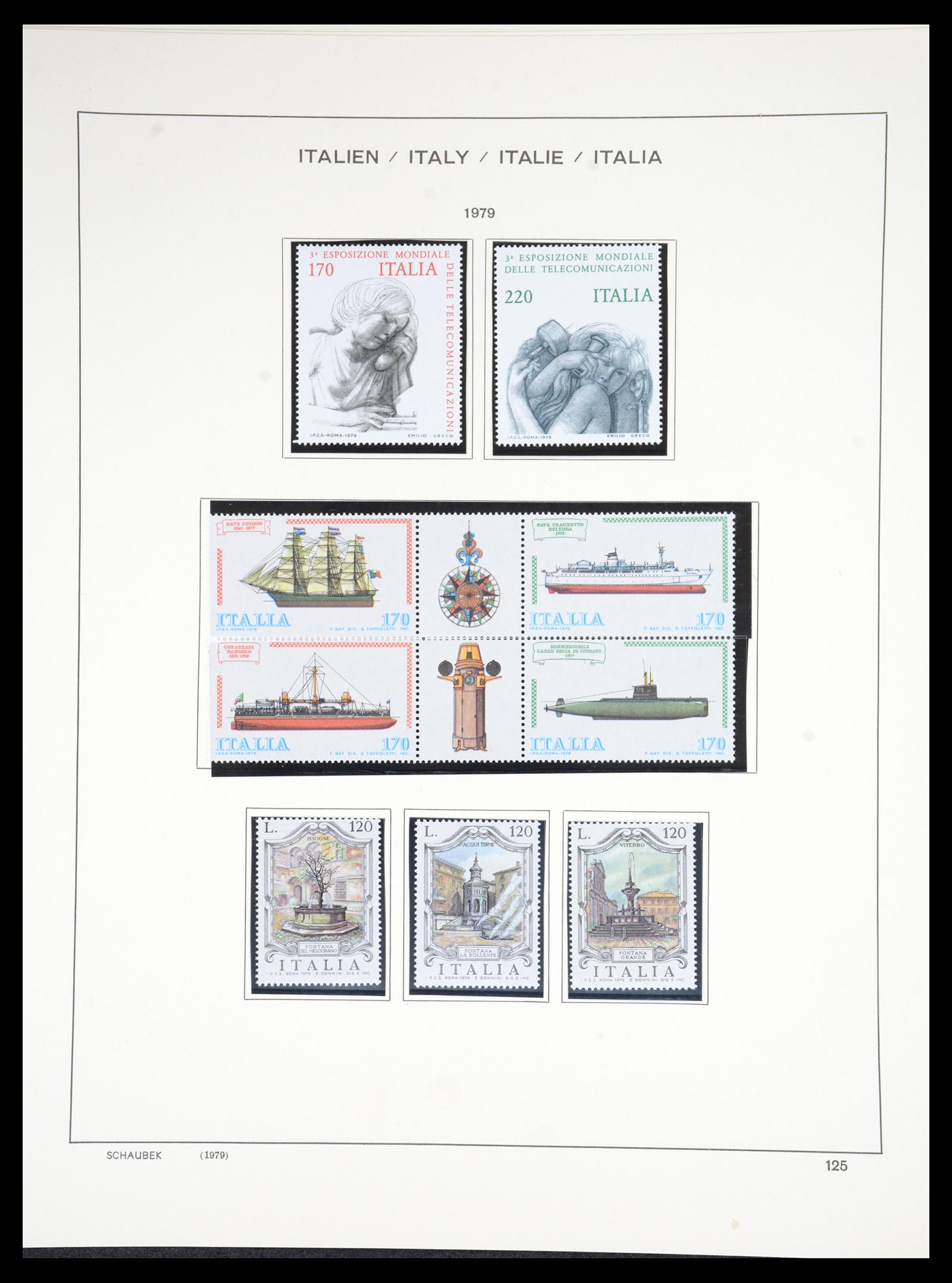 36513 129 - Postzegelverzameling 36513 Italië 1861-2005.