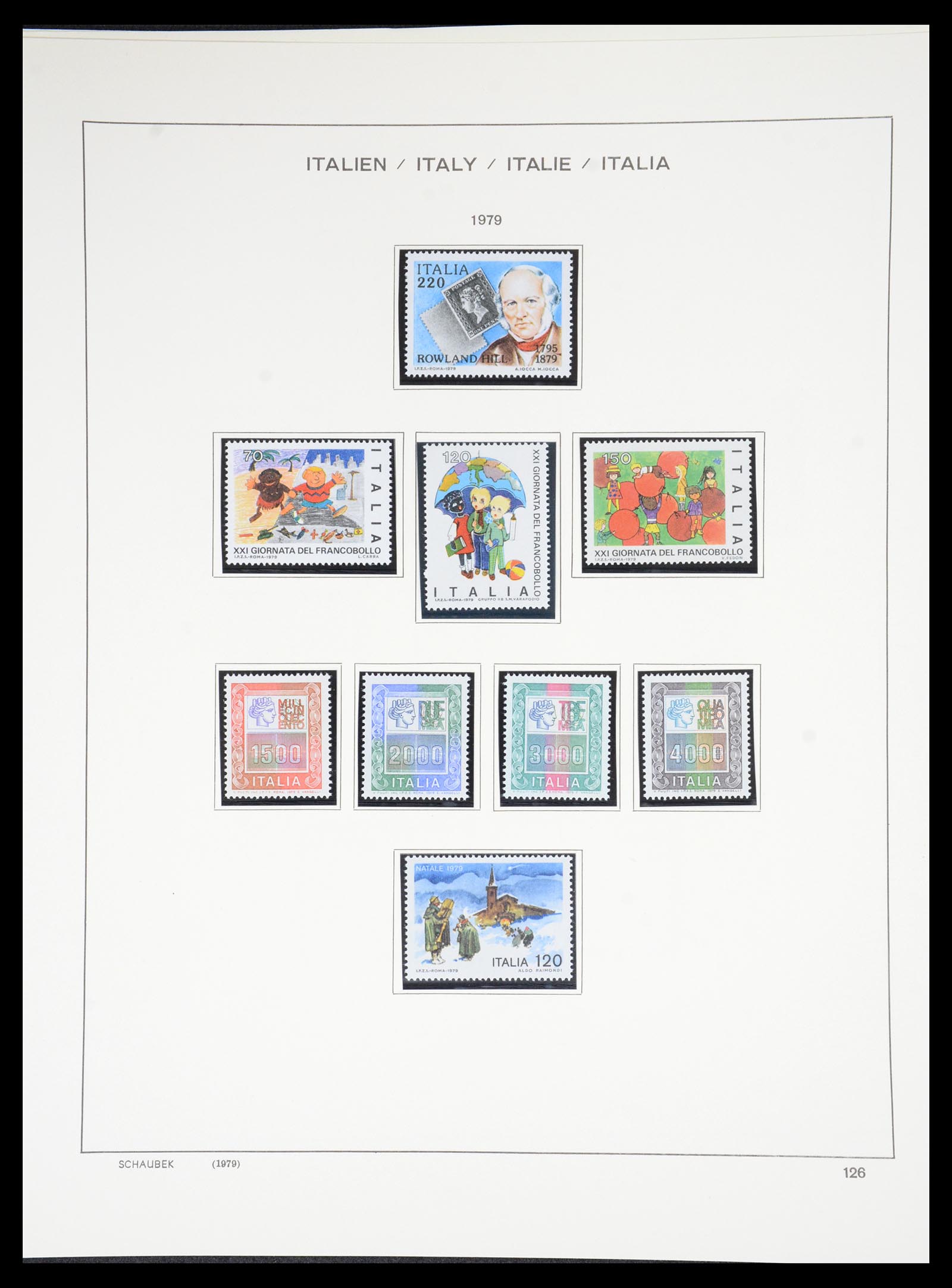 36513 130 - Postzegelverzameling 36513 Italië 1861-2005.