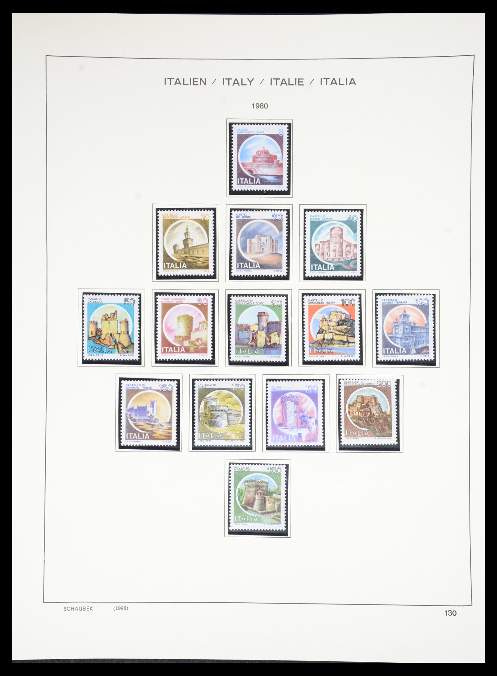 36513 134 - Postzegelverzameling 36513 Italië 1861-2005.