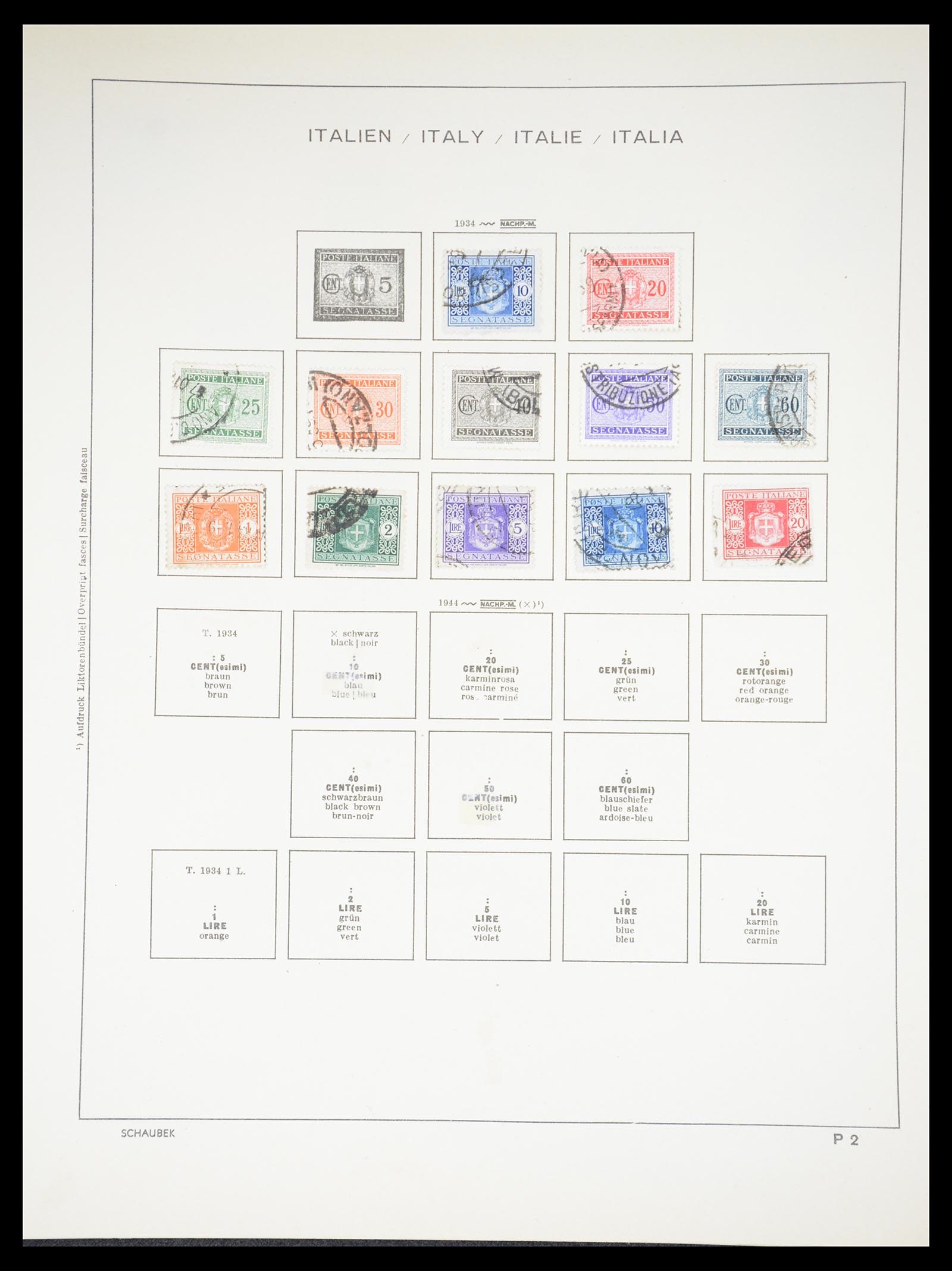 36513 139 - Postzegelverzameling 36513 Italië 1861-2005.
