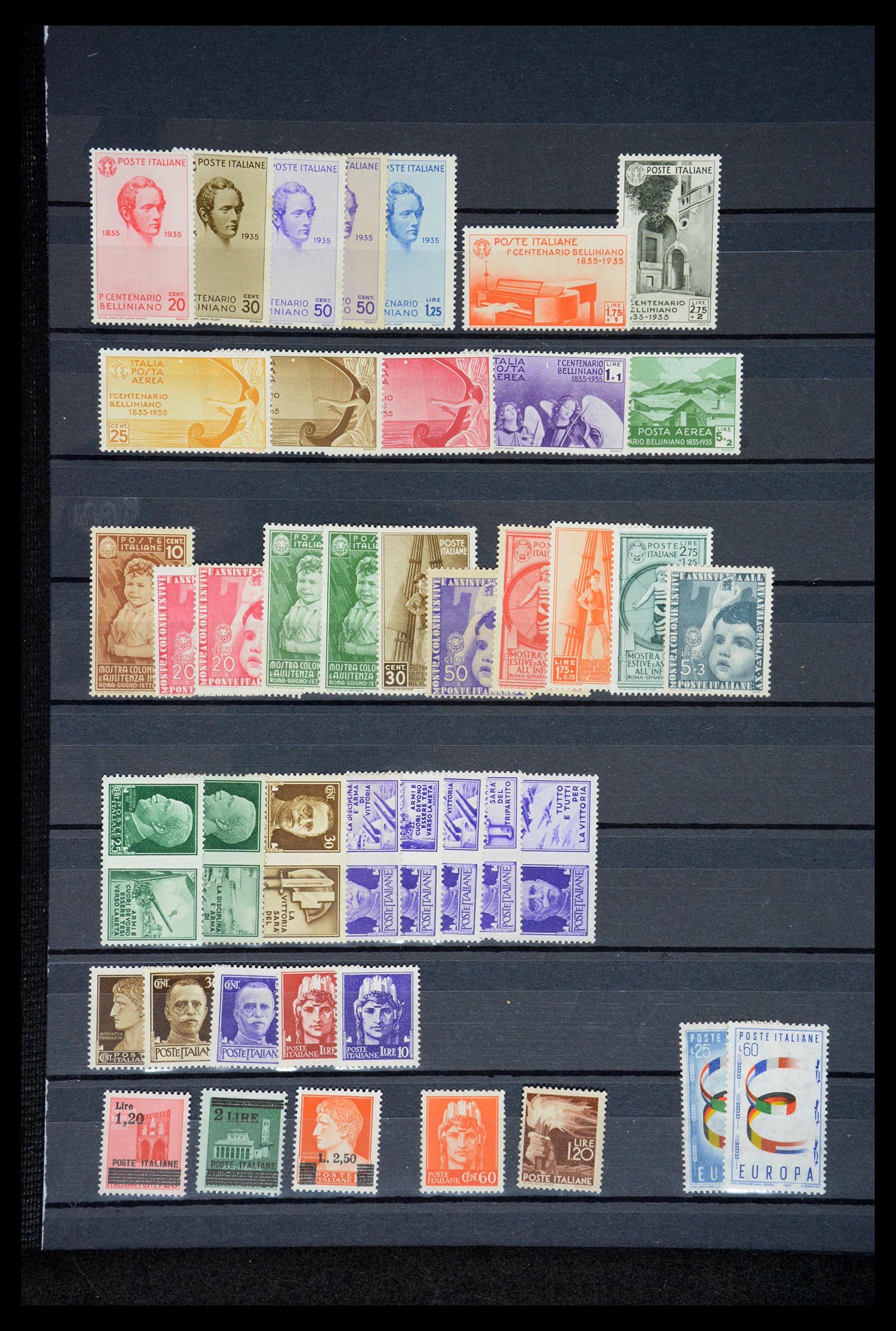 36513 164 - Postzegelverzameling 36513 Italië 1861-2005.