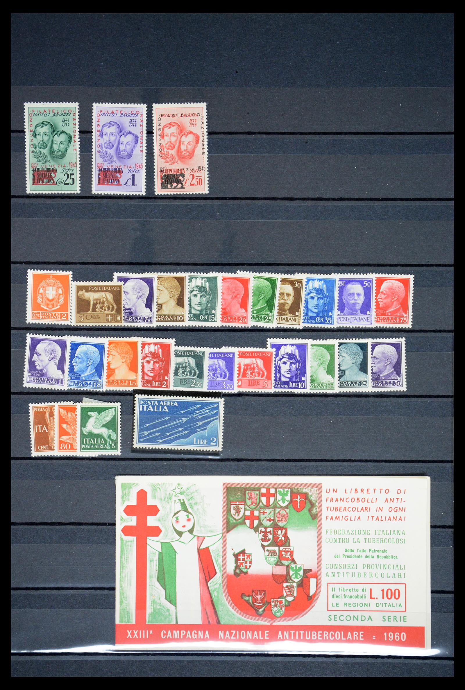 36513 165 - Postzegelverzameling 36513 Italië 1861-2005.