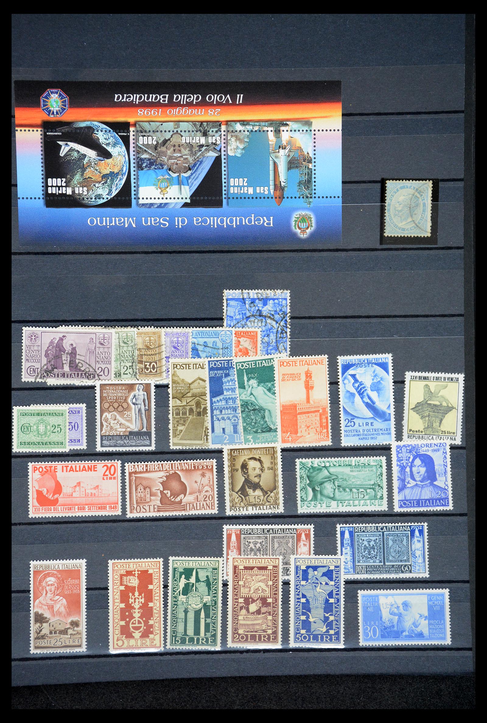 36513 166 - Postzegelverzameling 36513 Italië 1861-2005.