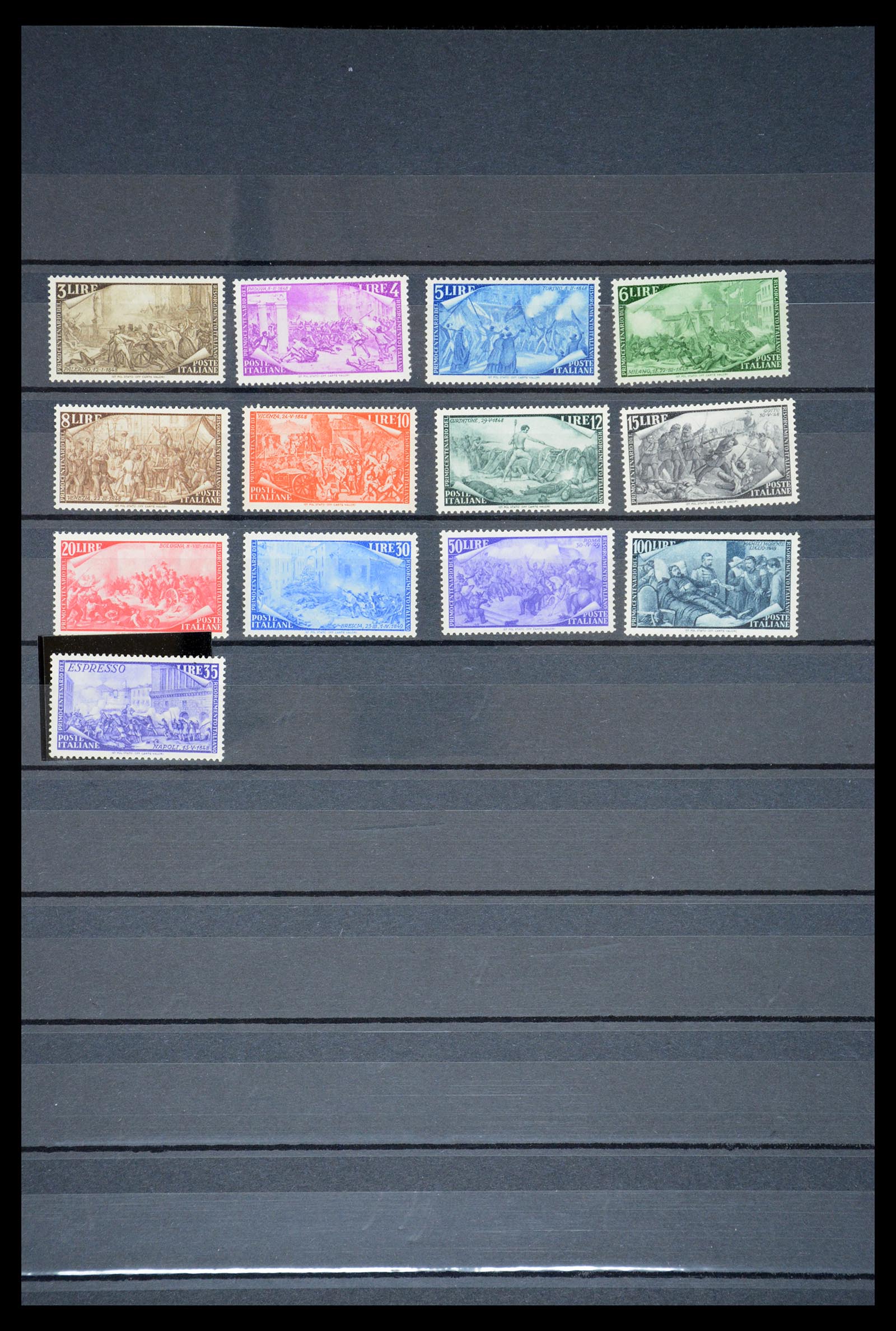 36513 167 - Postzegelverzameling 36513 Italië 1861-2005.