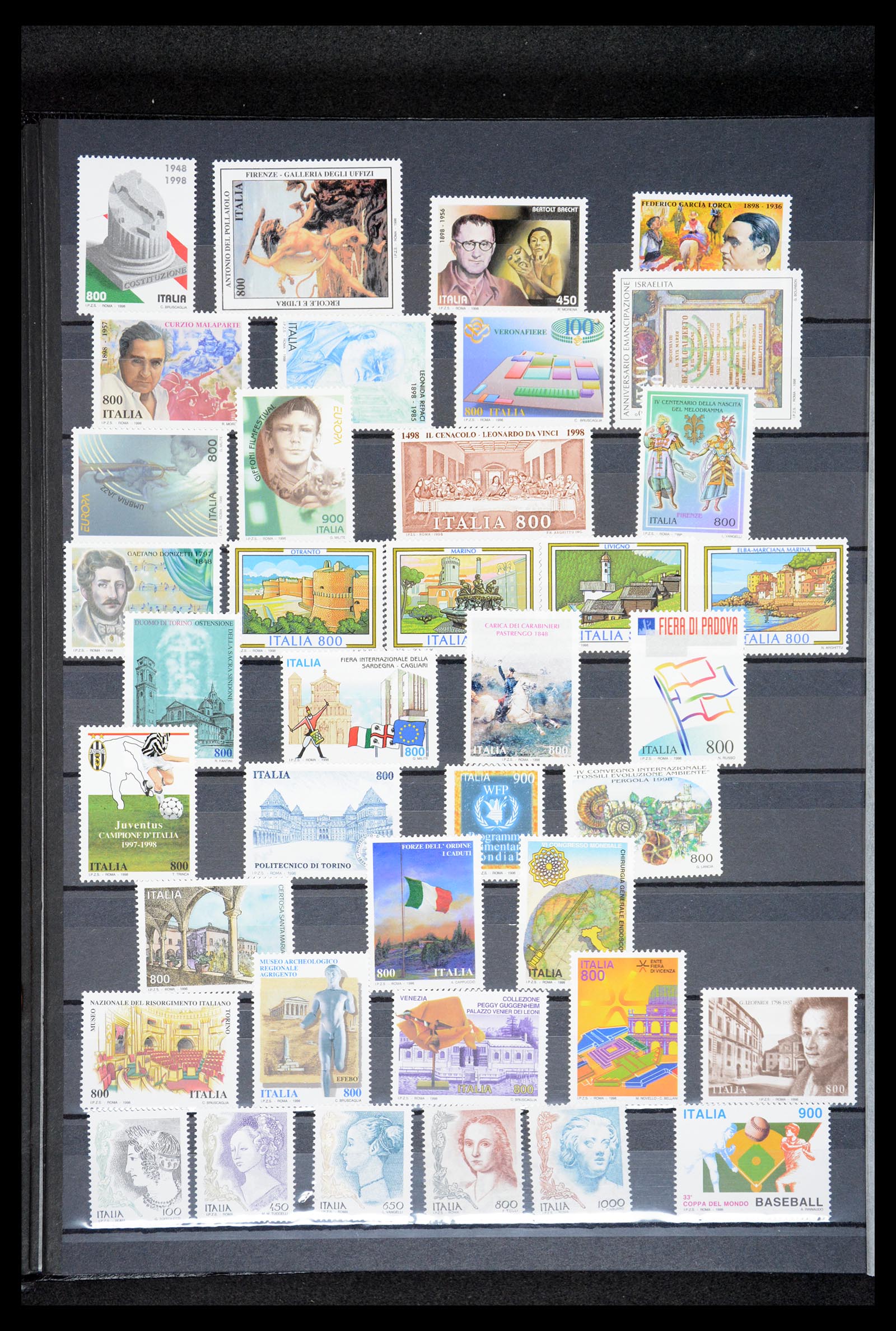 36513 175 - Postzegelverzameling 36513 Italië 1861-2005.