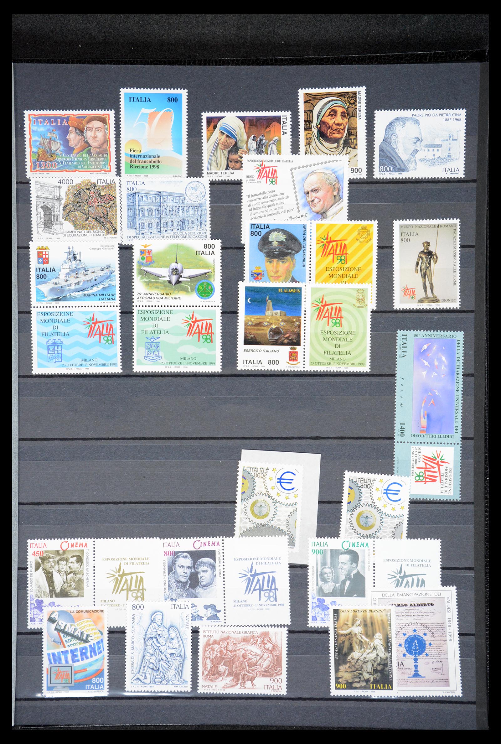 36513 176 - Postzegelverzameling 36513 Italië 1861-2005.
