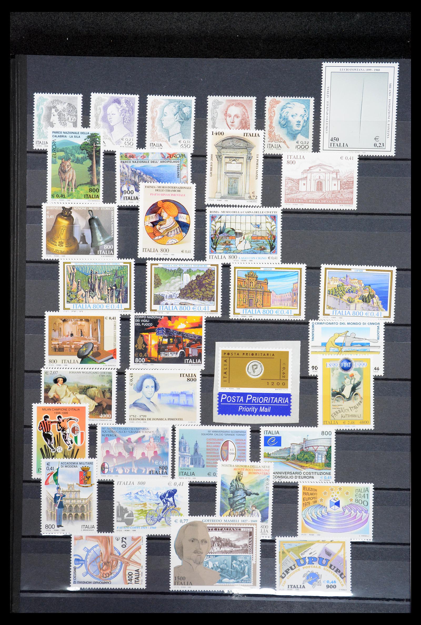36513 177 - Postzegelverzameling 36513 Italië 1861-2005.