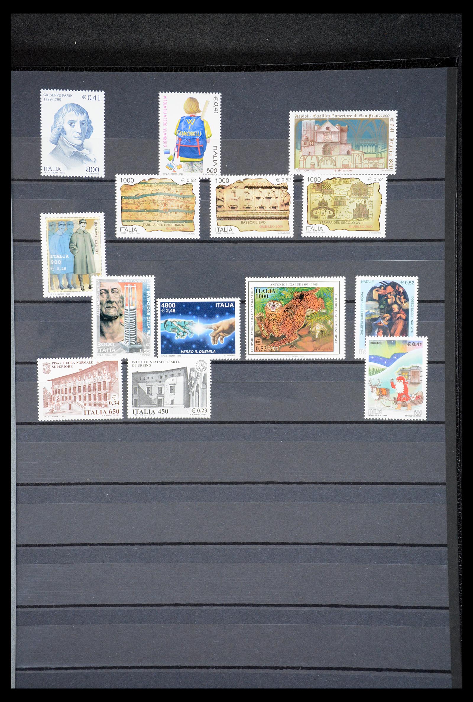 36513 178 - Postzegelverzameling 36513 Italië 1861-2005.
