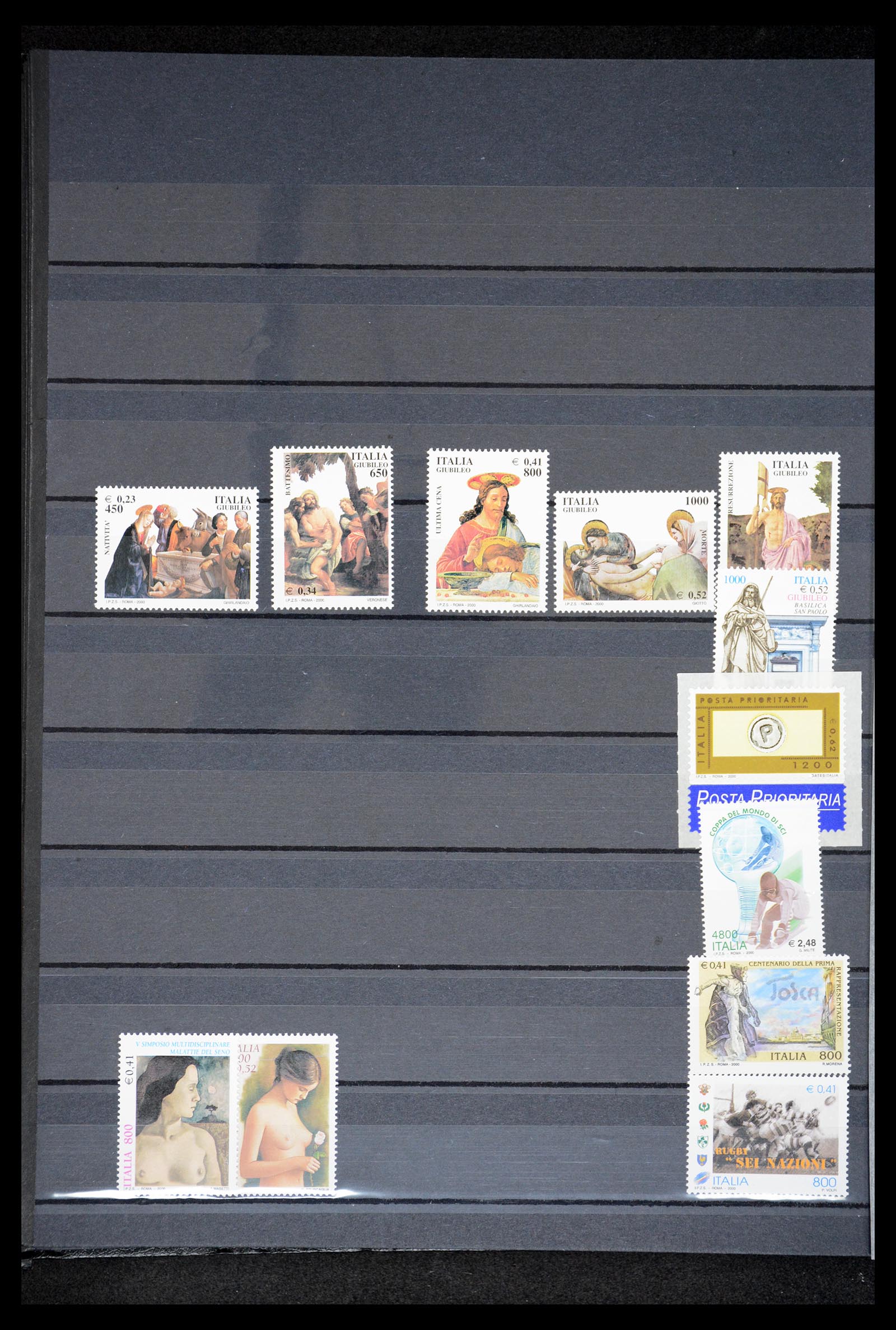 36513 179 - Postzegelverzameling 36513 Italië 1861-2005.