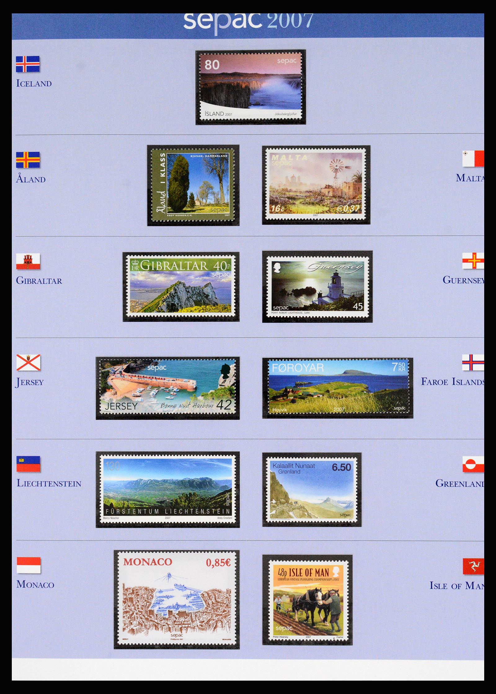 36525 144 - Postzegelverzameling 36525 IJsland 1911-2019!