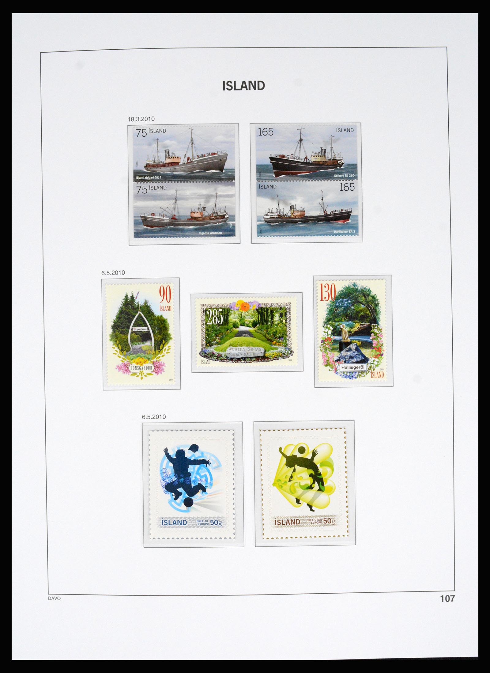 36525 154 - Postzegelverzameling 36525 IJsland 1911-2019!